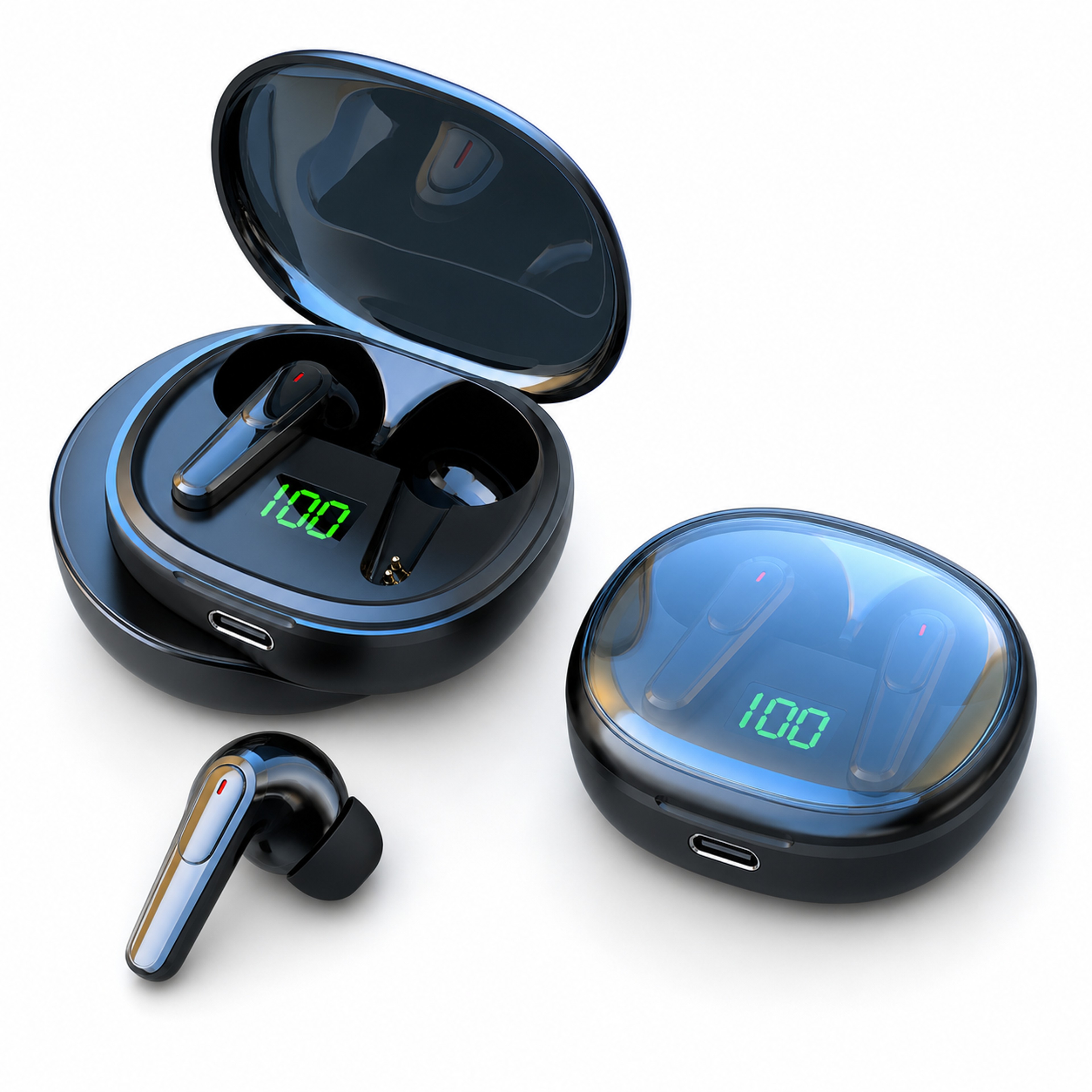 Wireless Bluetooth Earbuds with Noise Reduction Low Latency Gaming Mic – view 1
