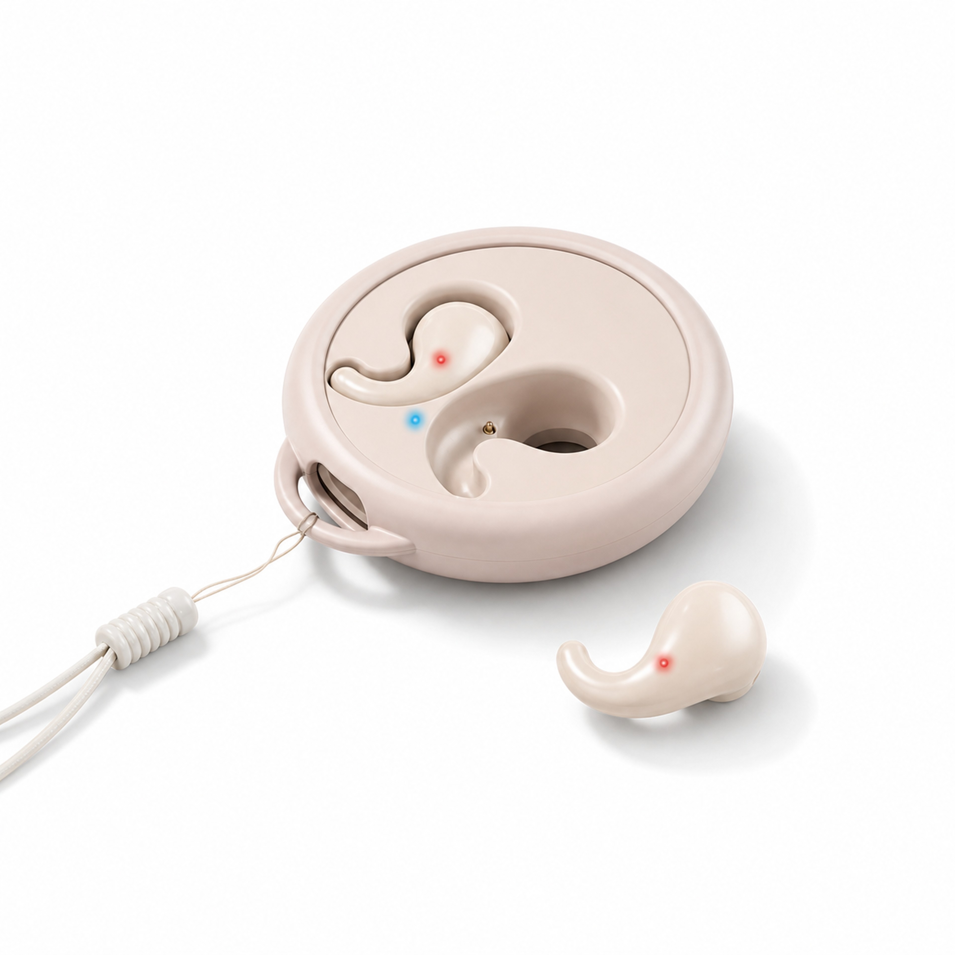 Soft Silicone Sleep Earbuds for Side Sleepers Comfortable Wireless Headphones – view 1