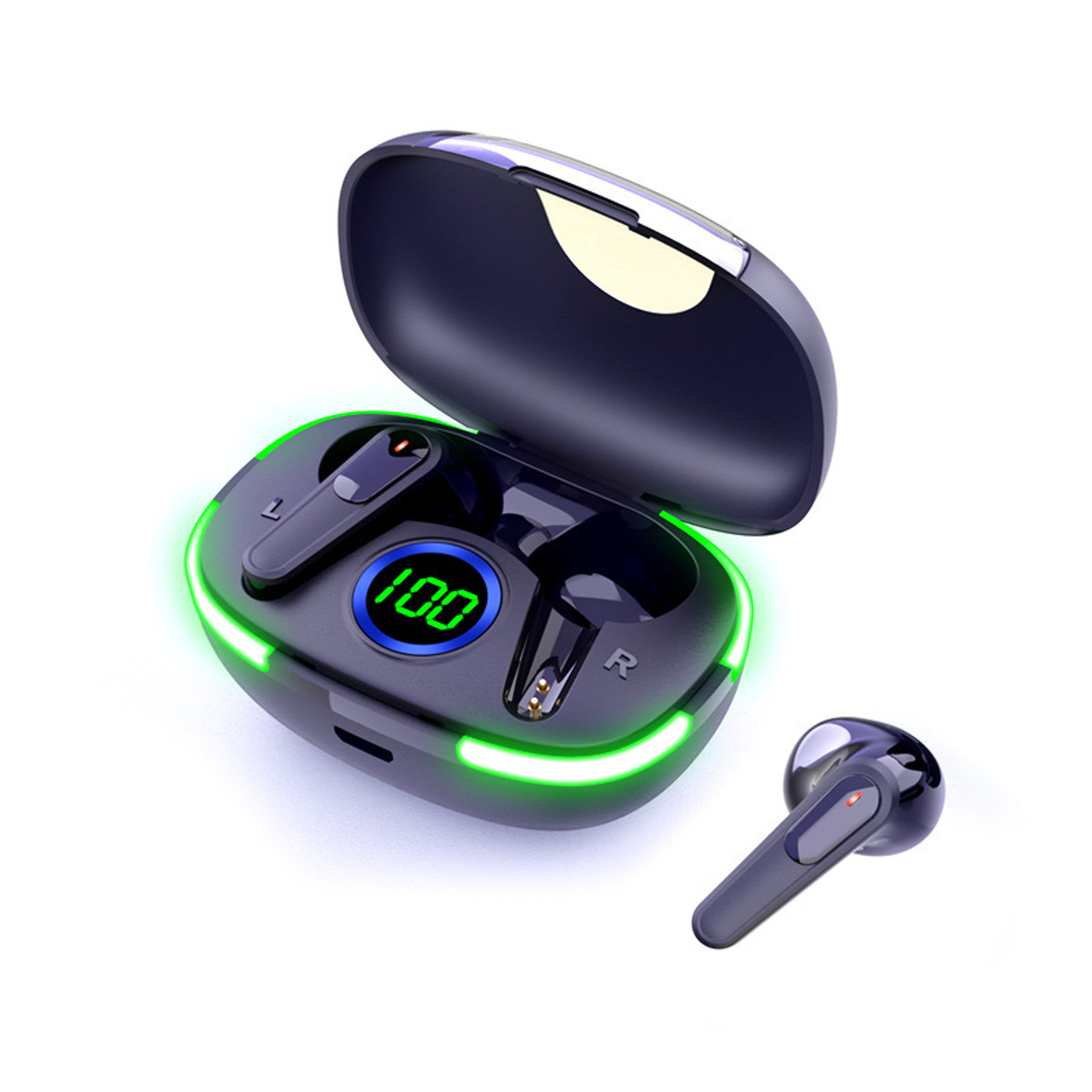 Ultra Light Mini Bluetooth Earbuds With Mic Wireless Noise Isolation For Music And Calls 5