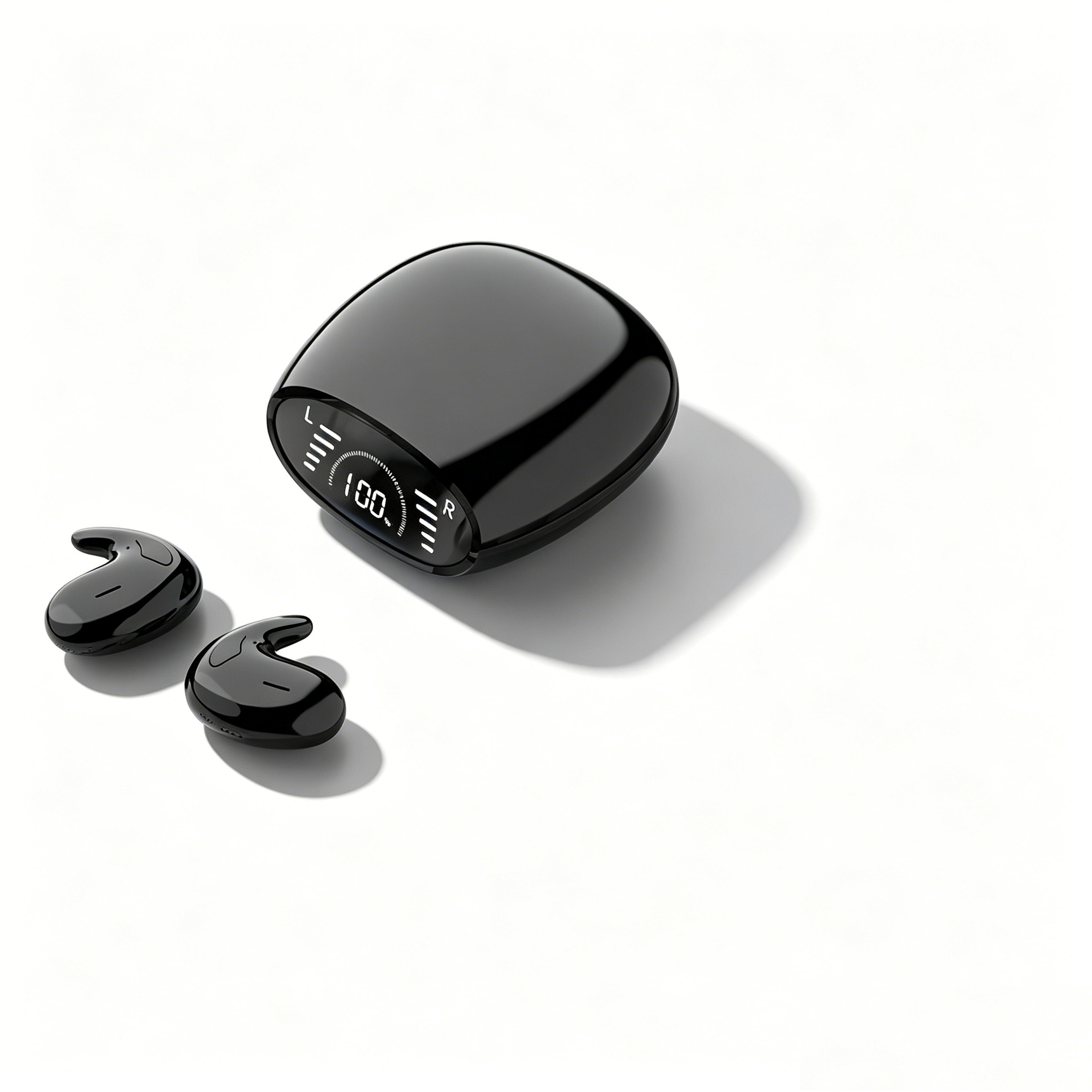Ultra Thin Sleep Earbuds Wireless Bluetooth Headphones with HD Mic – view 8