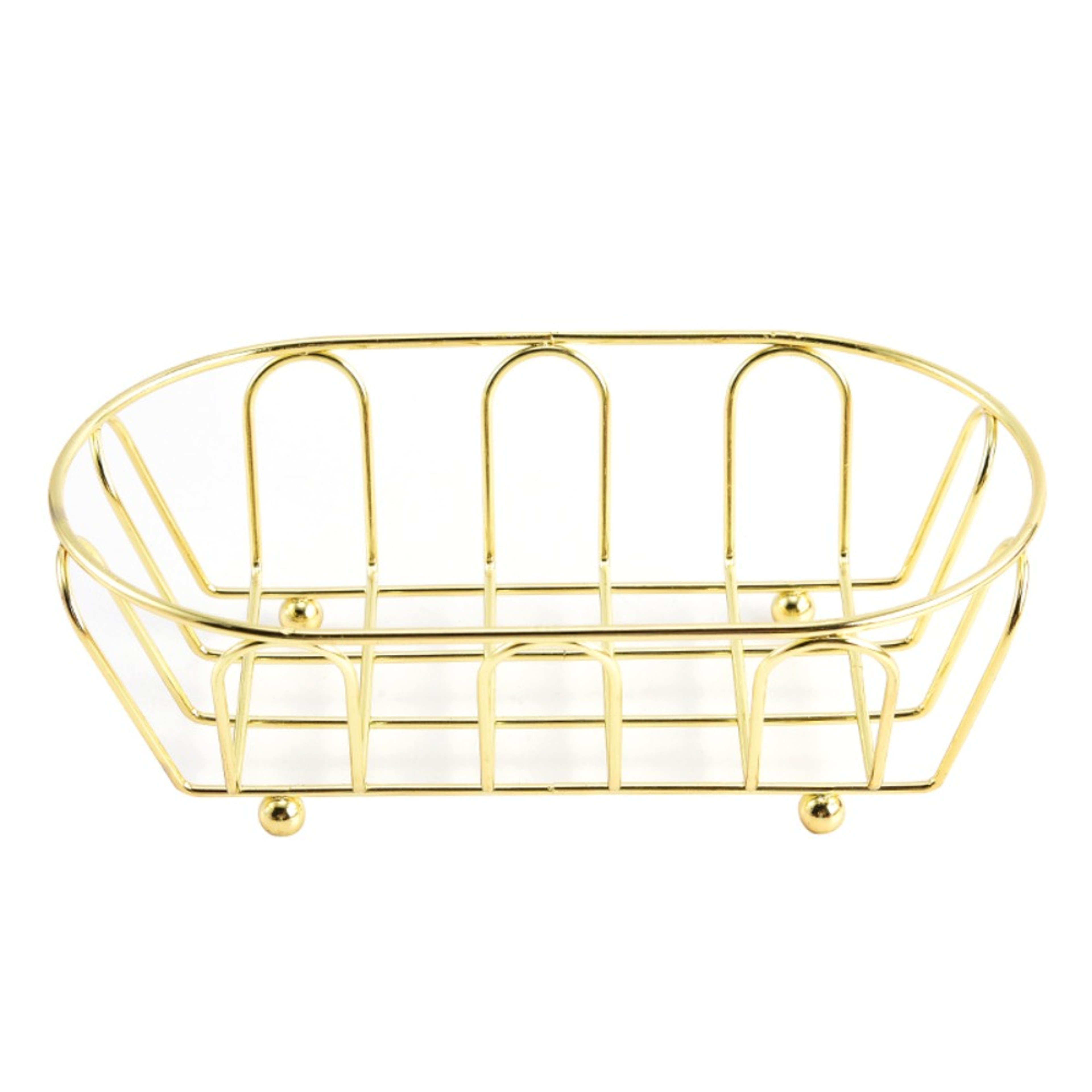 Minimalist Iron Wire Storage Basket For Fruit Bread And Desktop Organization 6
