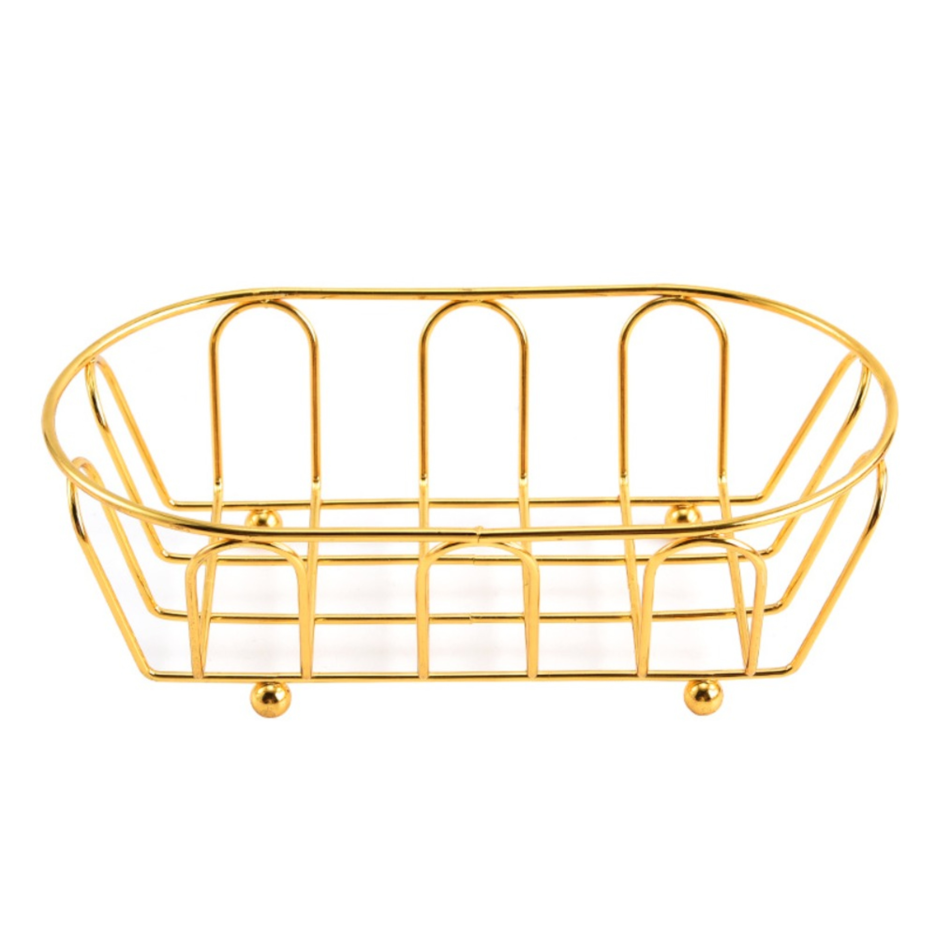 Minimalist Iron Wire Storage Basket For Fruit Bread And Desktop Organization 7