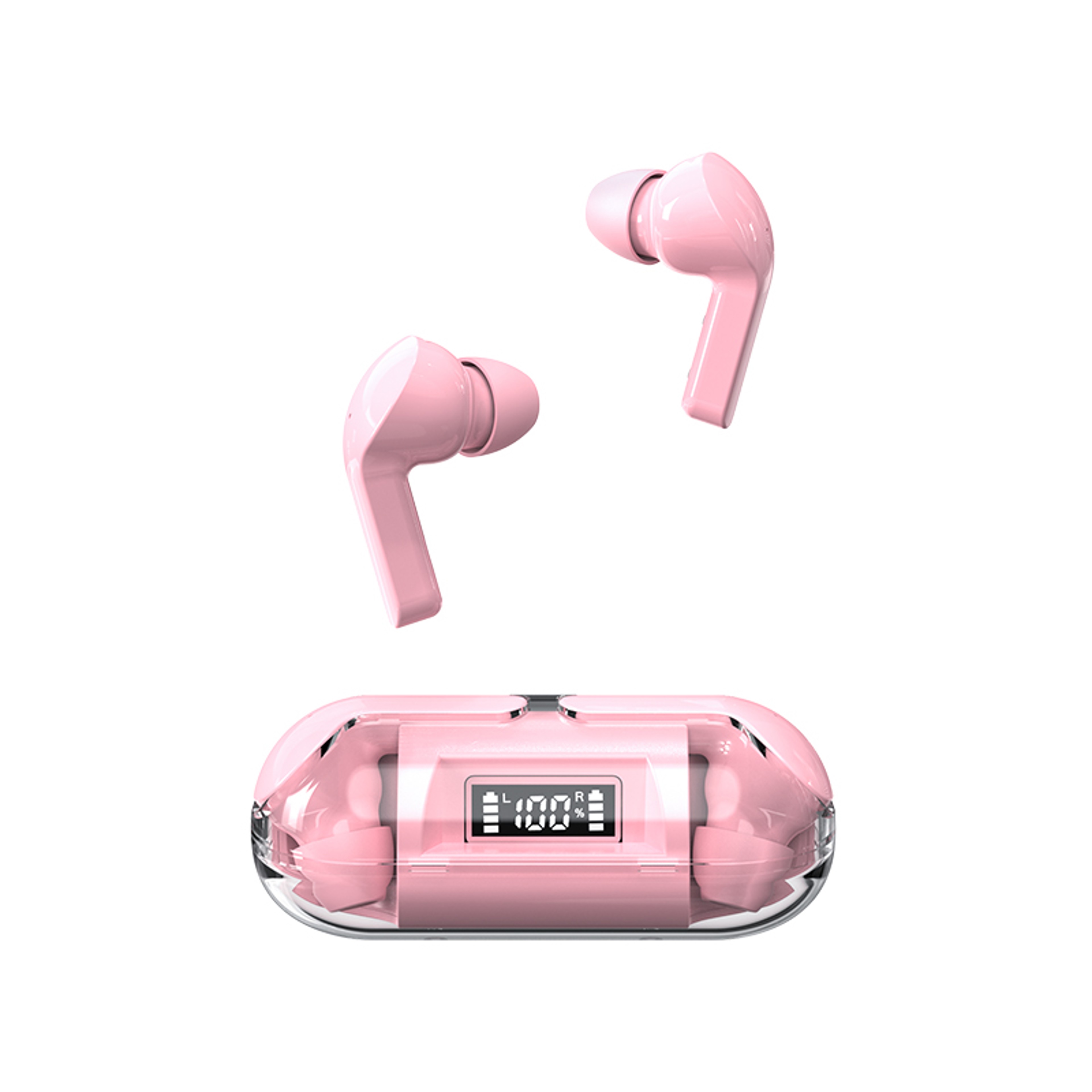 Smart Touch TWS Wireless Earbuds With Phone Free Volume Control 5