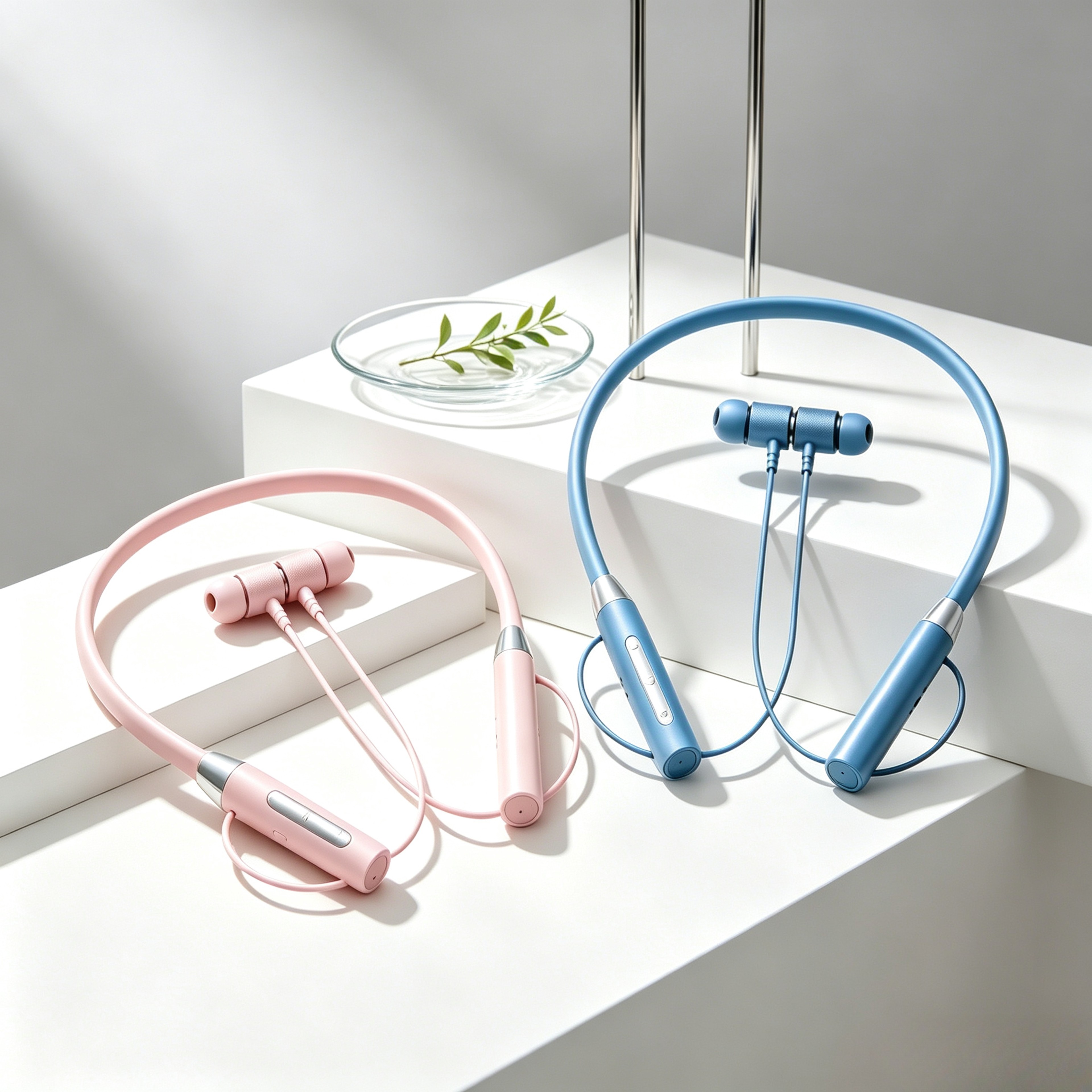 Bluetooth Headset with Microphone and Sport Neckband – view 1