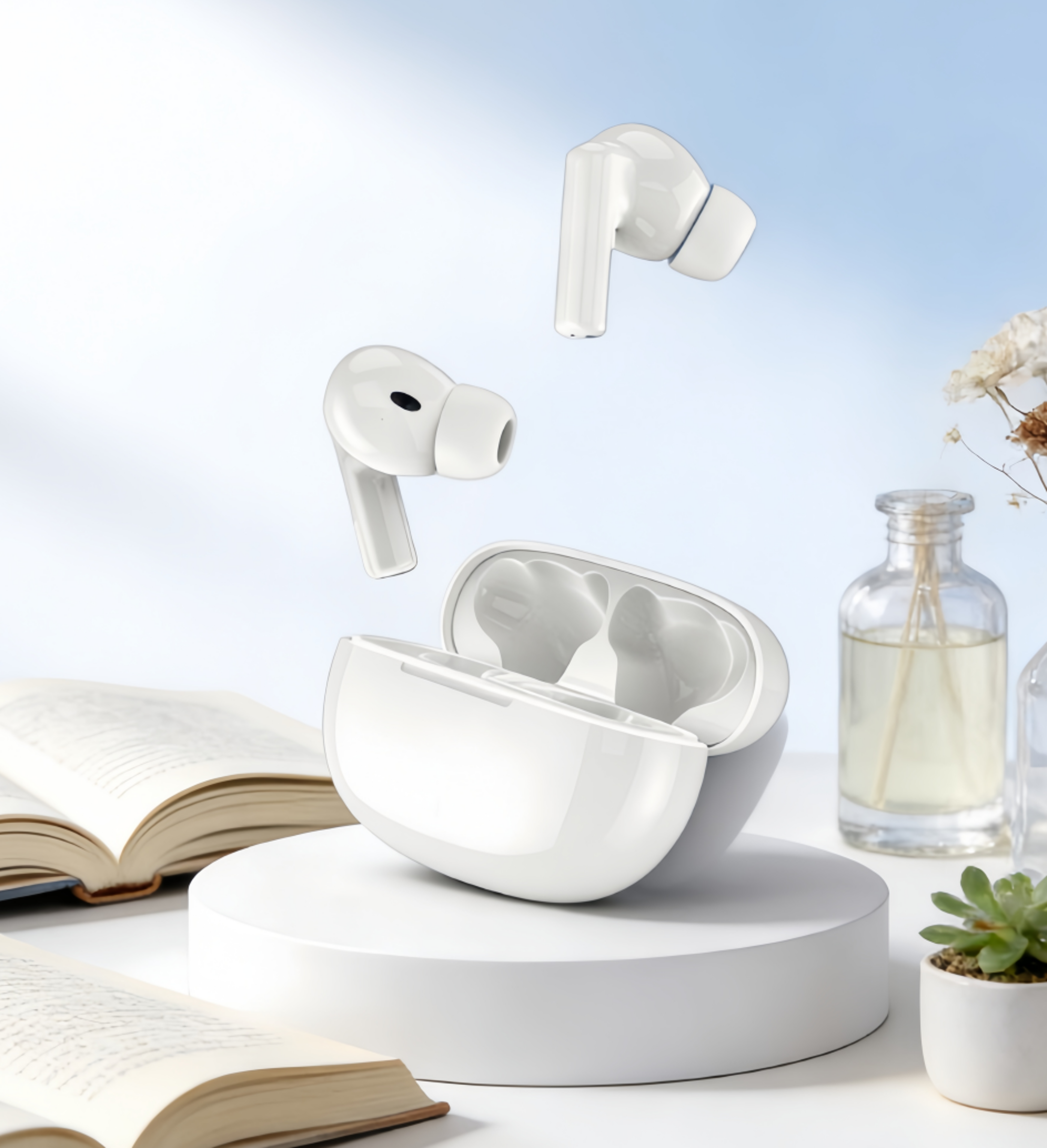 Touch Control TWS Wireless Earbuds with Microphone – view 2