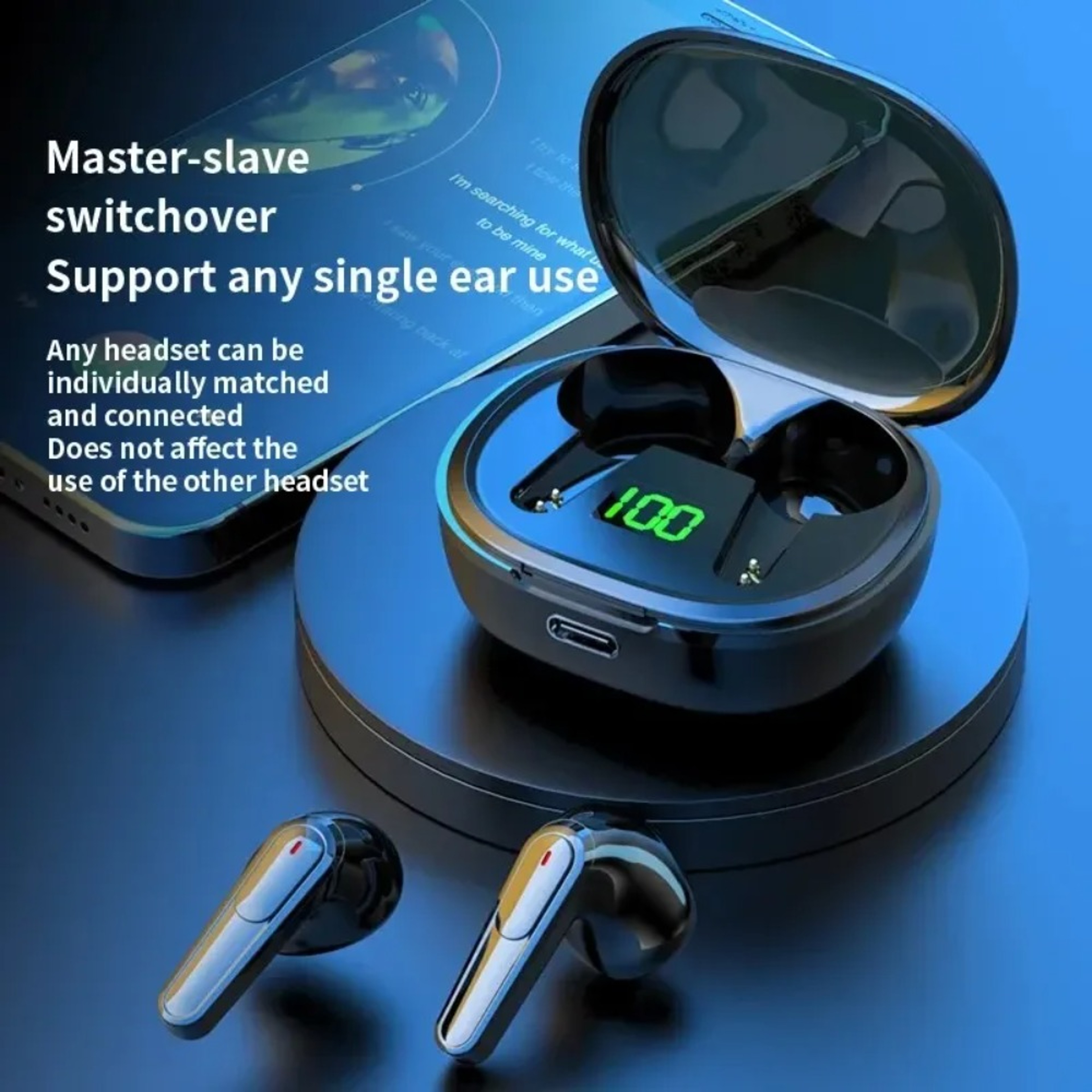 Immersive TWS Gaming Earbuds with Noise Reduction – view 4