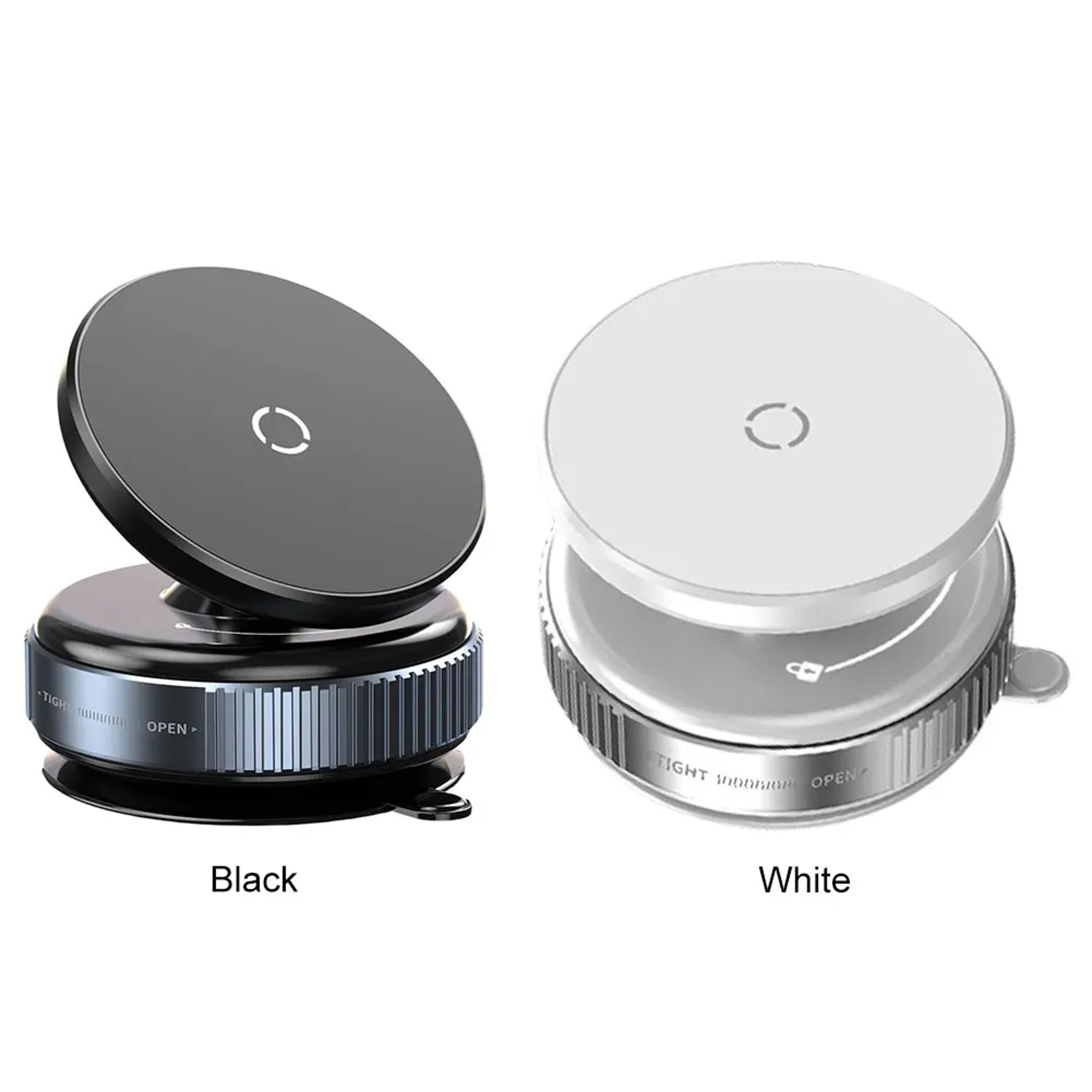 Vacuum Magnetic Car Phone Mount With Degree Adjustable Suction Stand 2