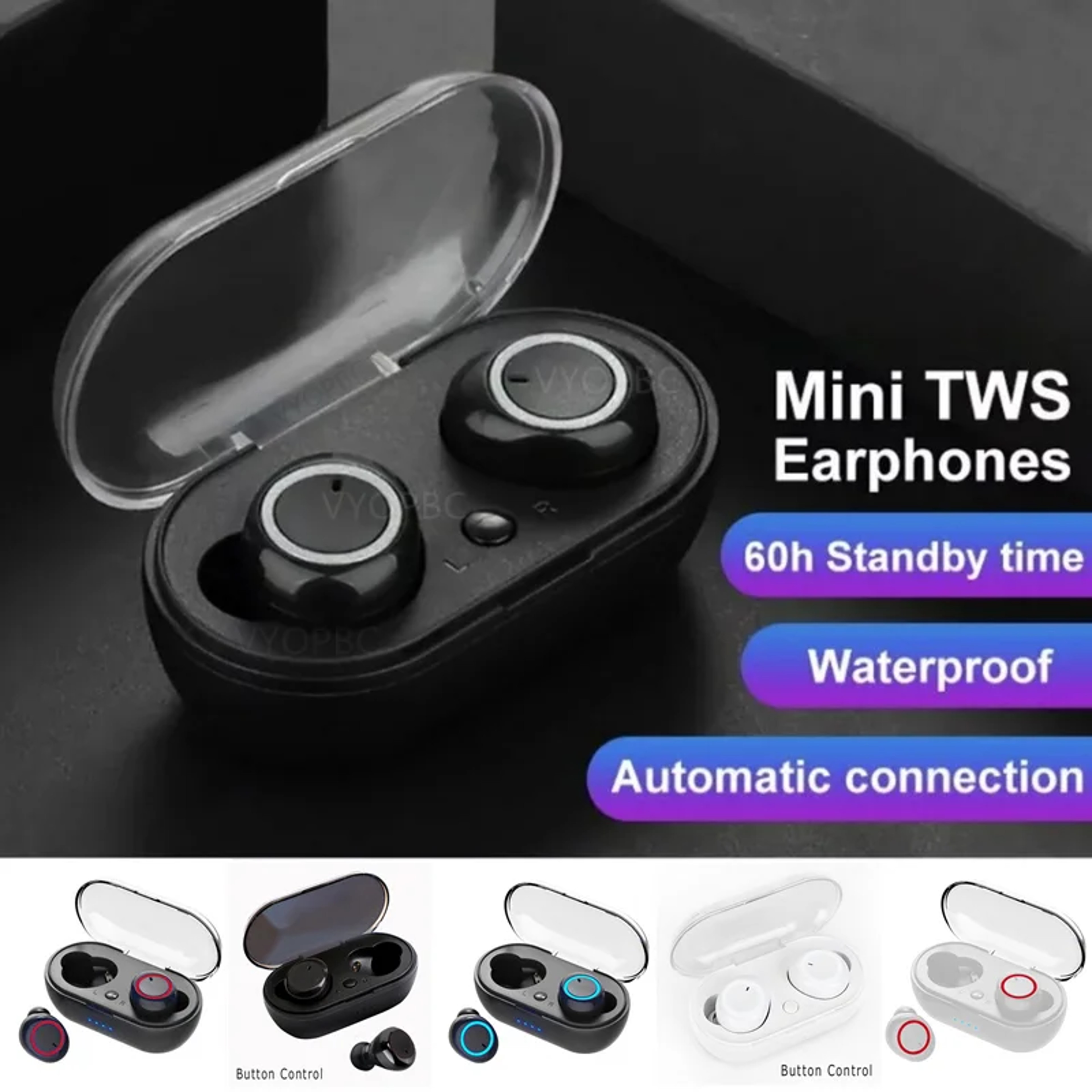 ActiveFit Bluetooth Waterproof Sports Earbuds 1