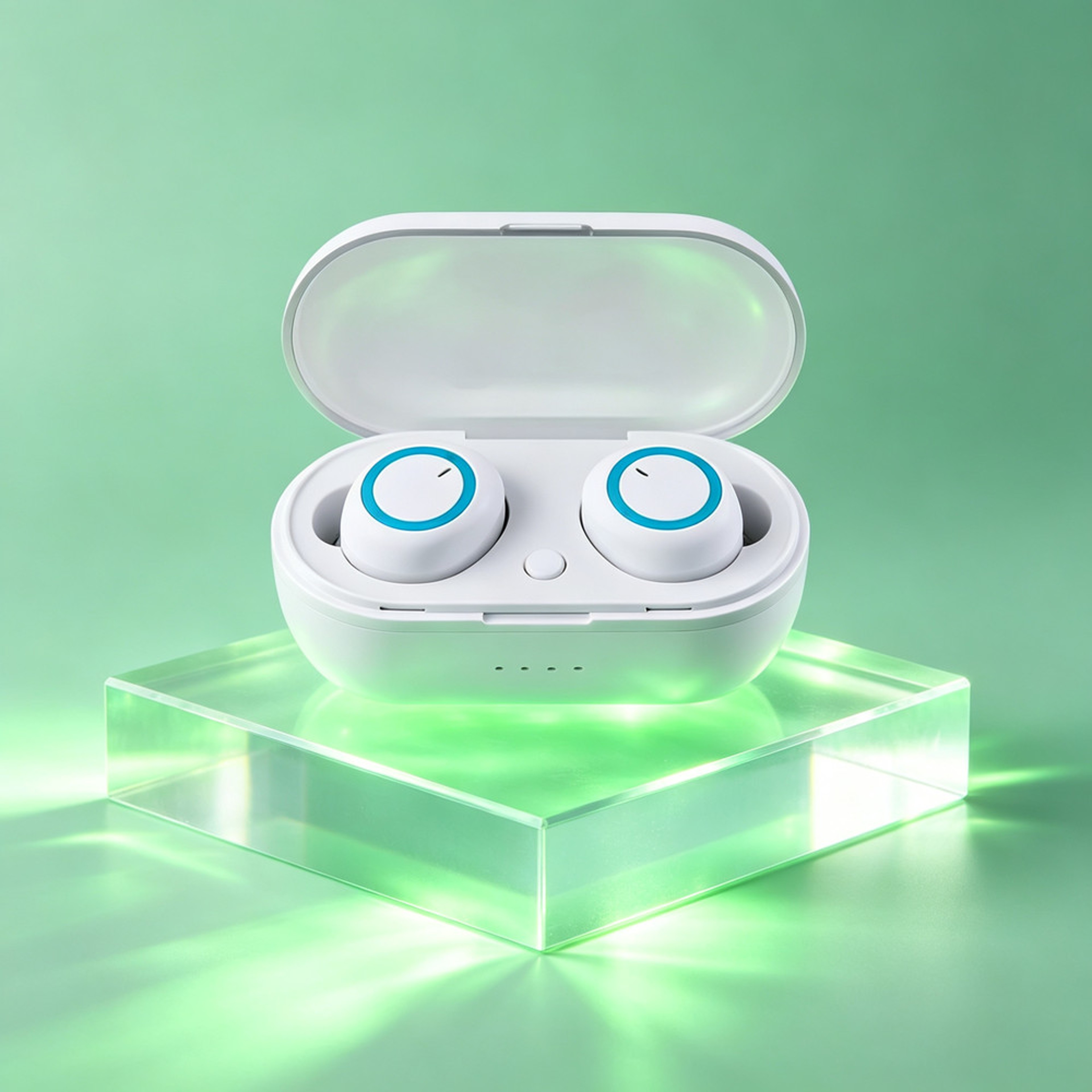 AquaBeat Waterproof Wireless Earbuds with Deep Bass – view 1