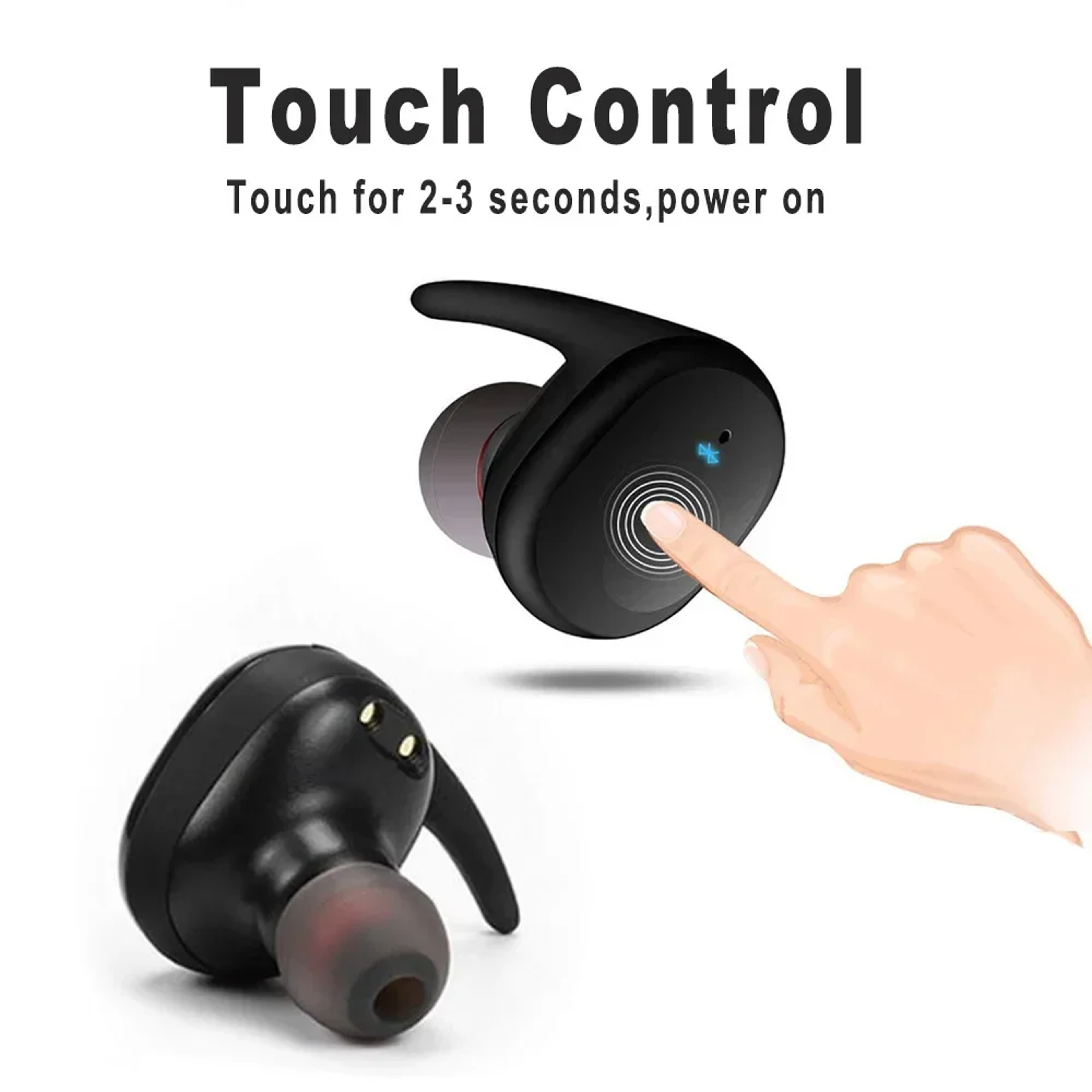 Everyday TWS Bluetooth Wireless Earbuds with Charging Case – view 4