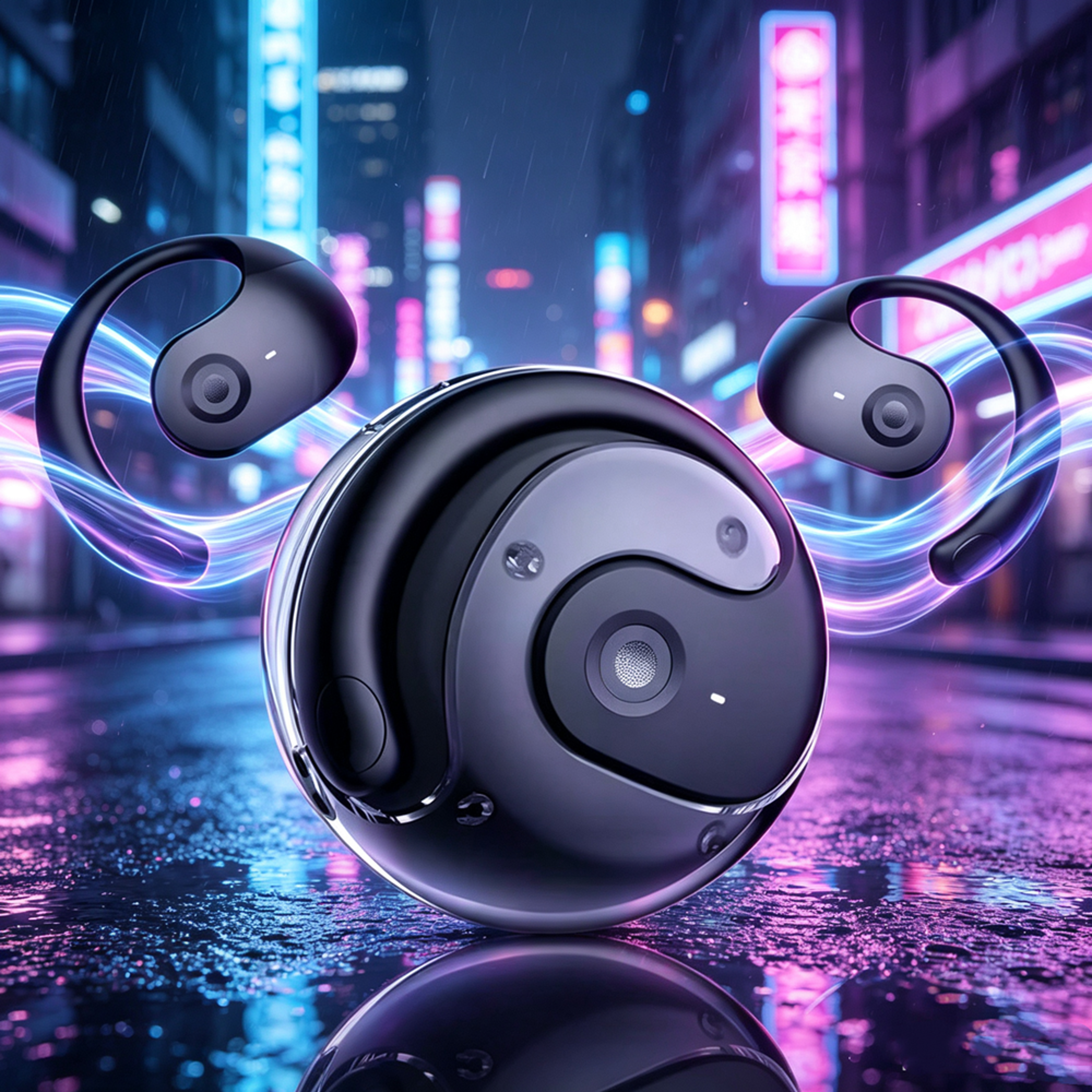 Bluetooth HiFi Wireless Gaming Earphones with Mic – view 1