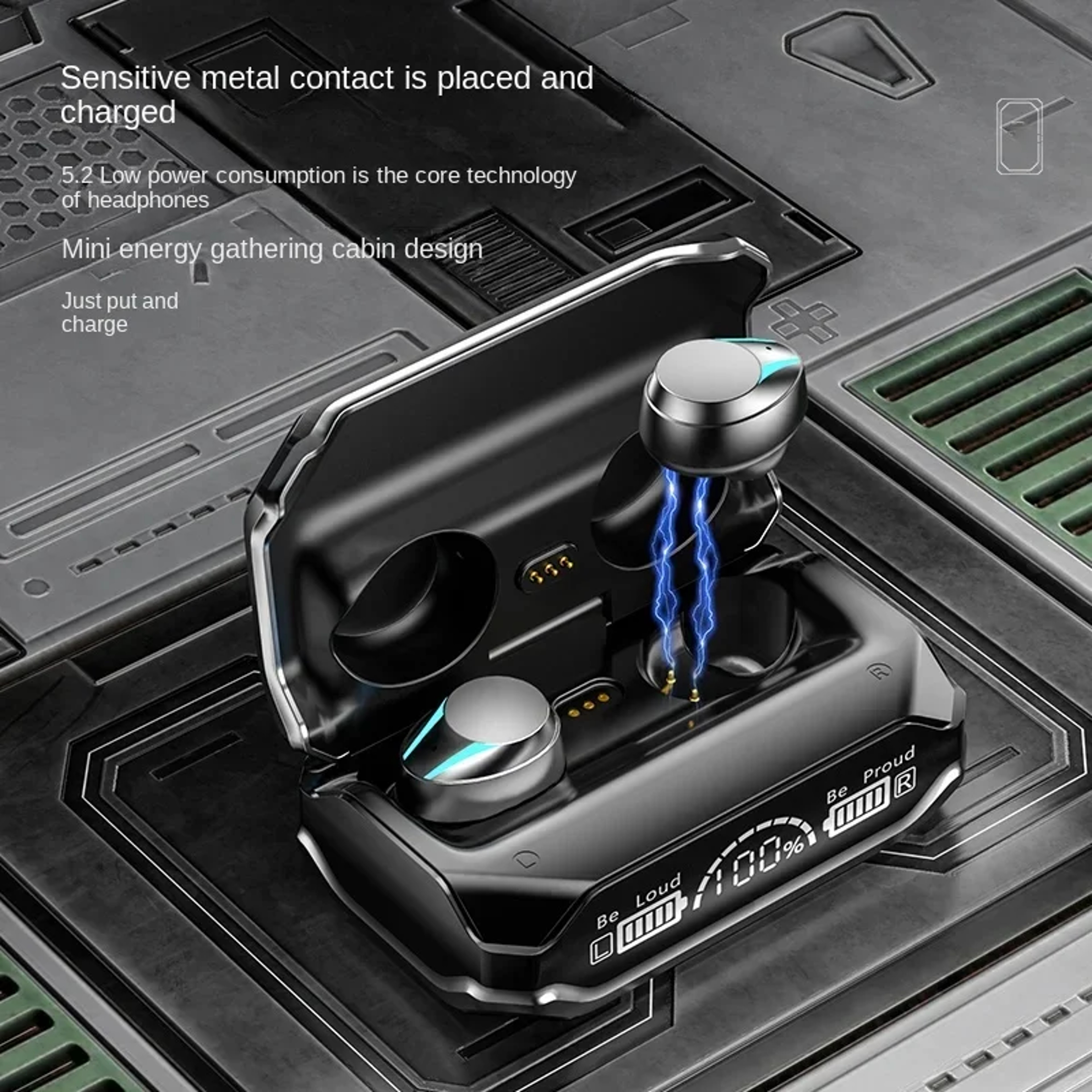 TWS Wireless Earbuds with Noise Reduction and Touch Control – view 5