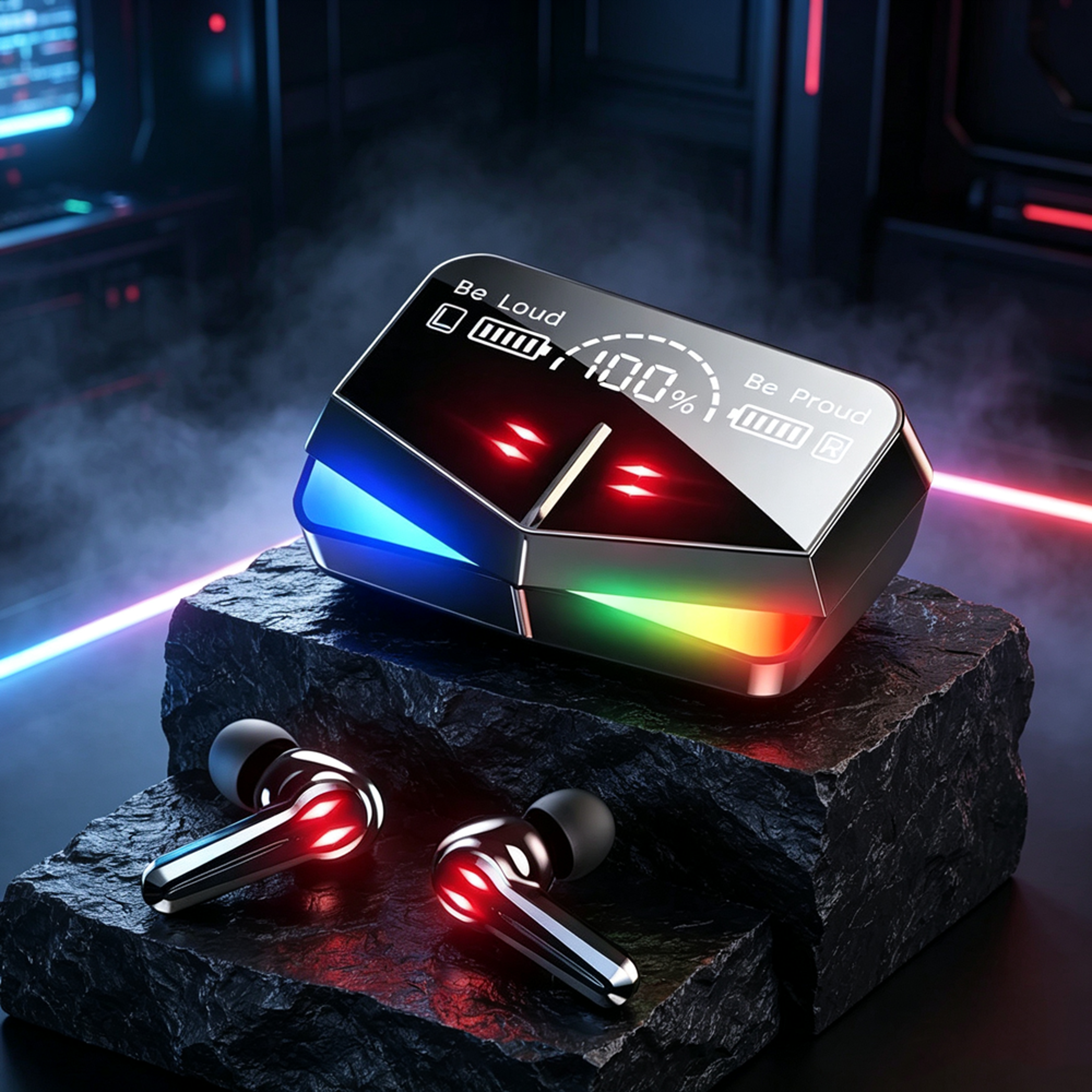 True Wireless Bluetooth Earbuds with Stereo Sound and Microphone – view 1