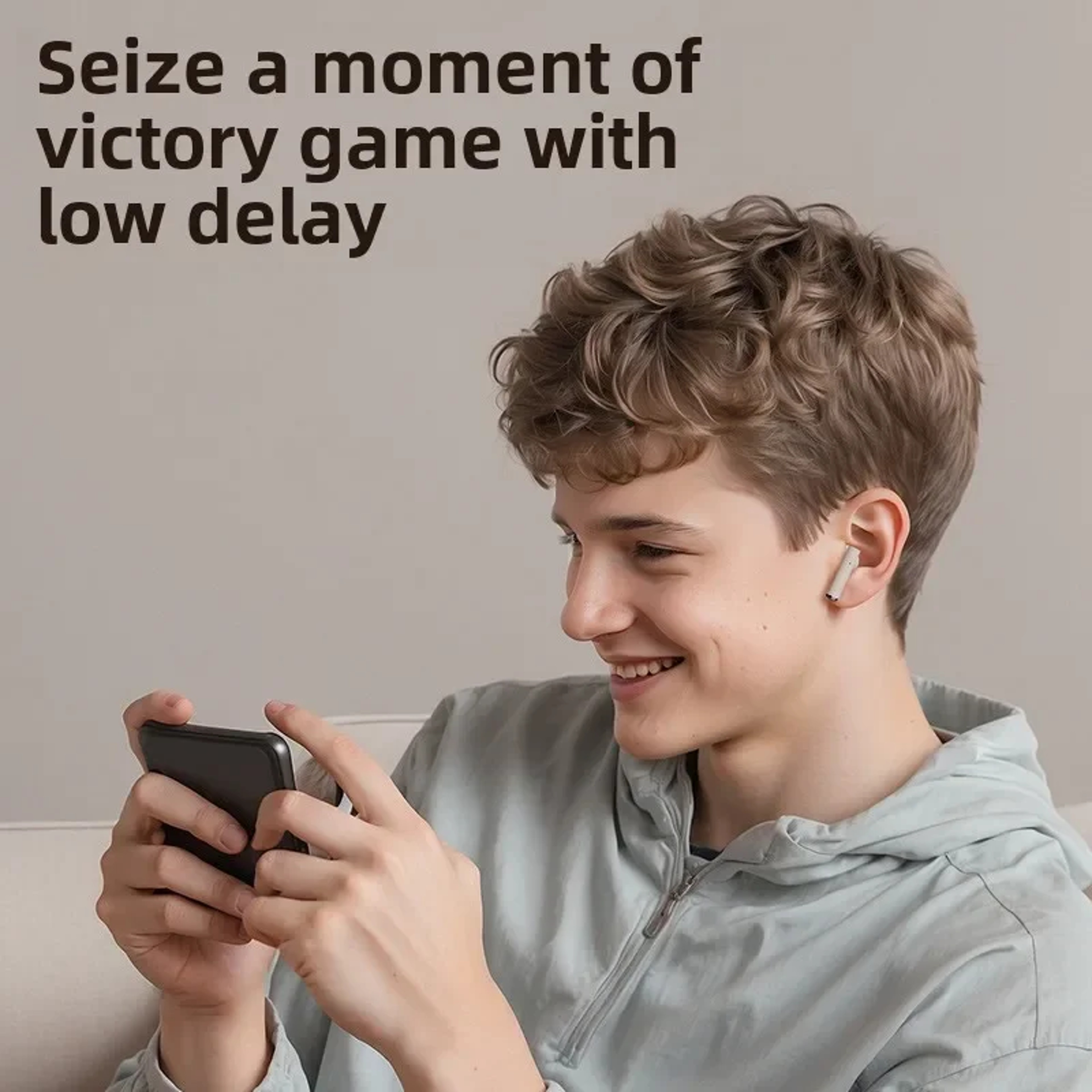 Retro Camera Wireless Earbuds with Noise Reduction and Gaming Mode – view 6