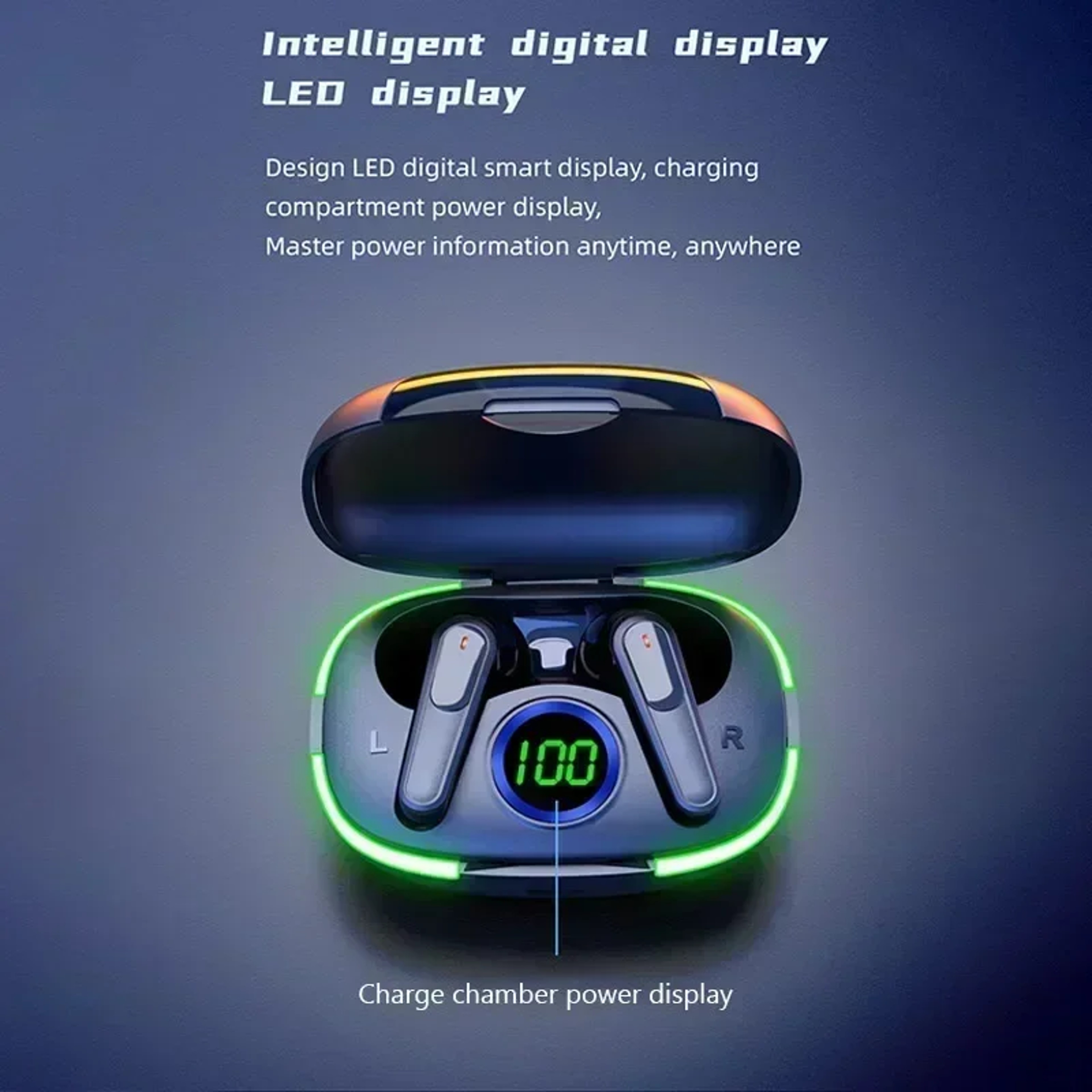 TWS Wireless Earbuds with Touch Control and Microphone – view 6