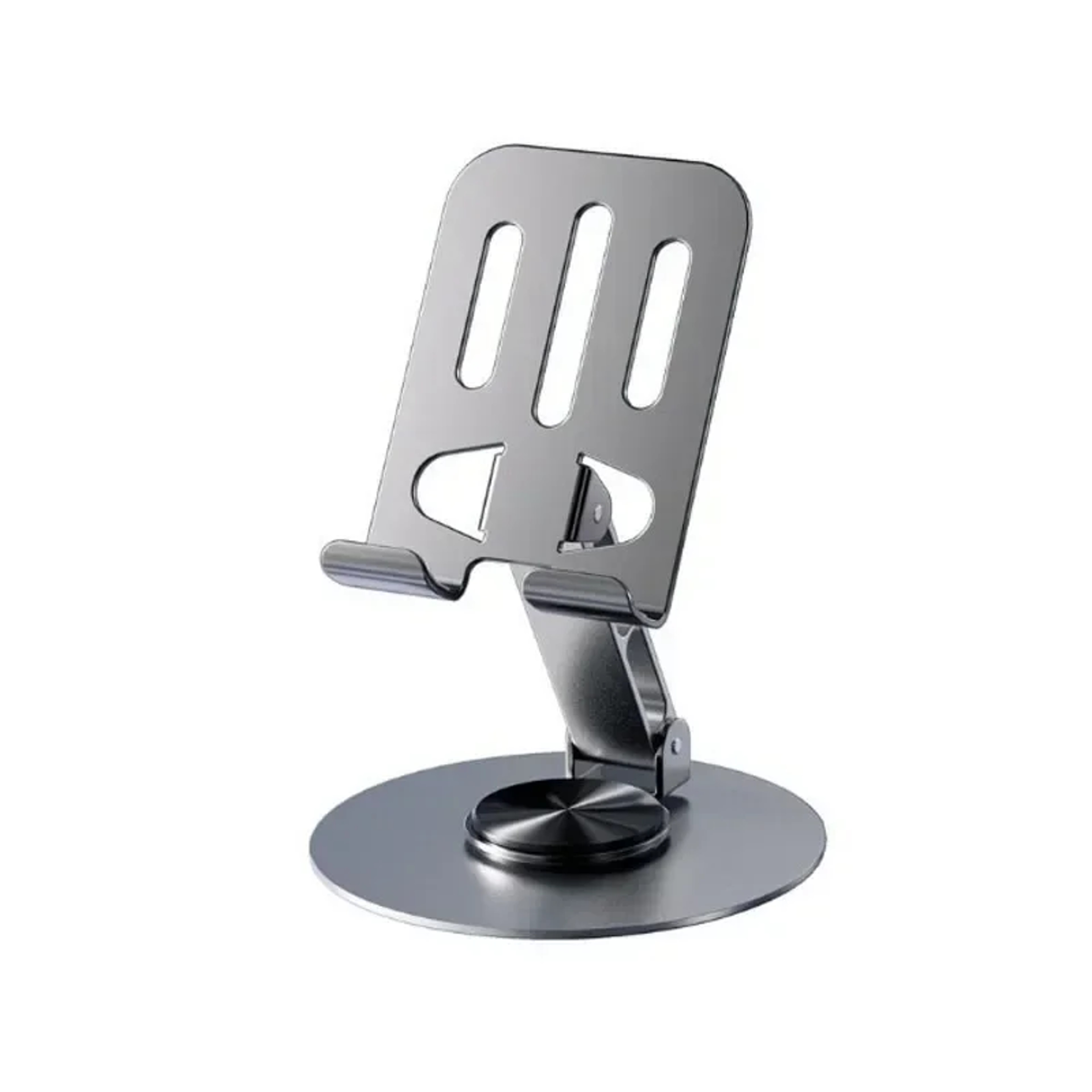 Rotating Metal Phone Stand Foldable Adjustable Desktop Holder – view 7