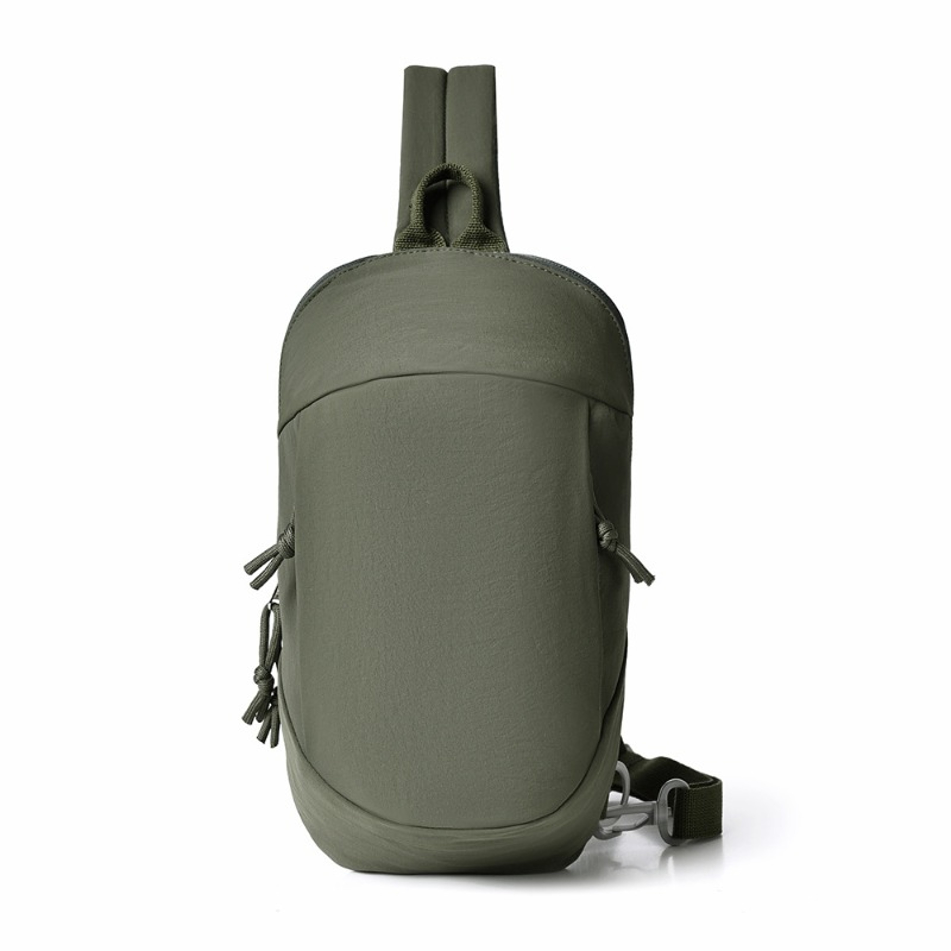 Soft Drawstring Crossbody Sling Bag Lightweight Chest Bag for Travel and Hiking – view 8
