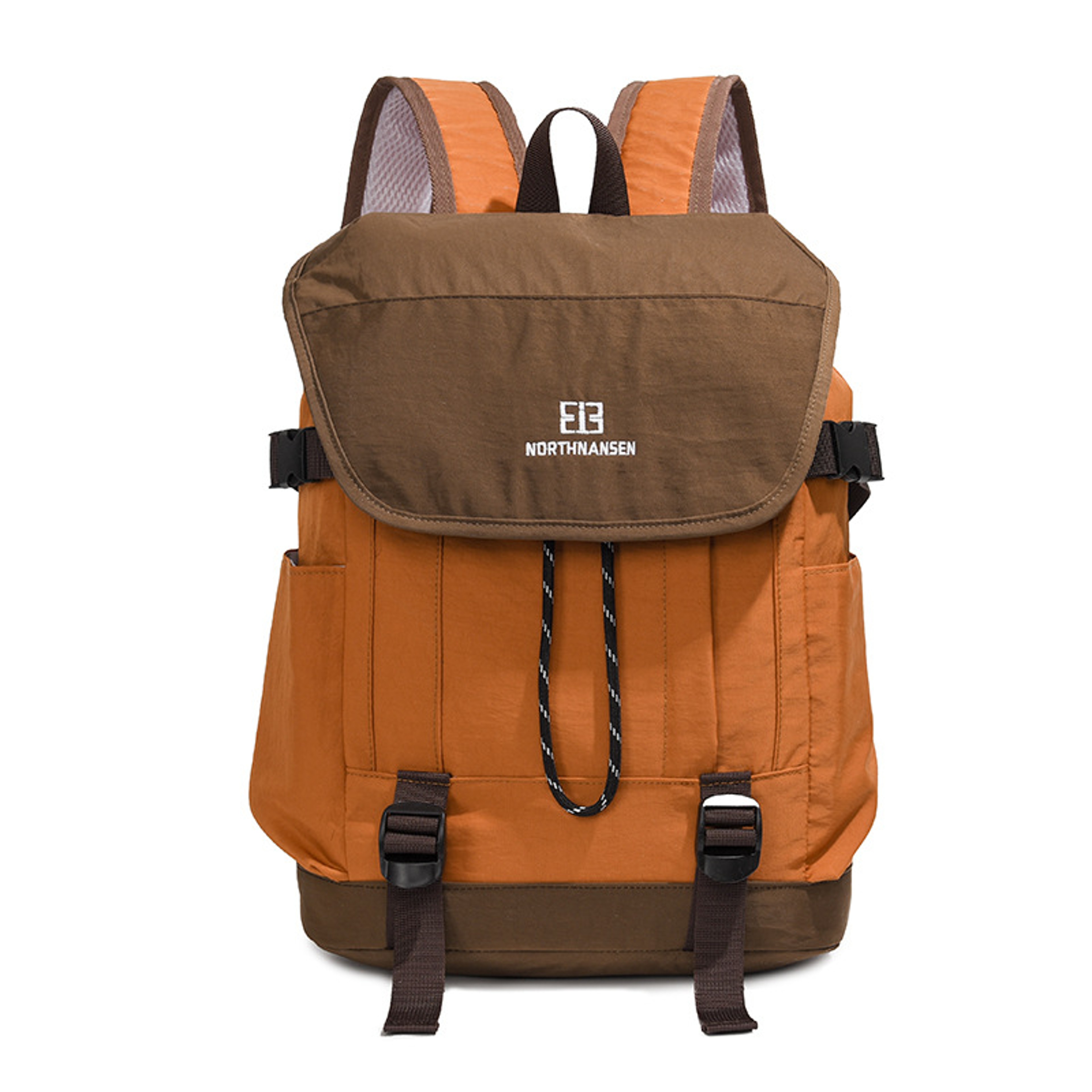 Vintage Large Capacity Backpack Multi Compartment Water Resistant Backpack For Travel 4