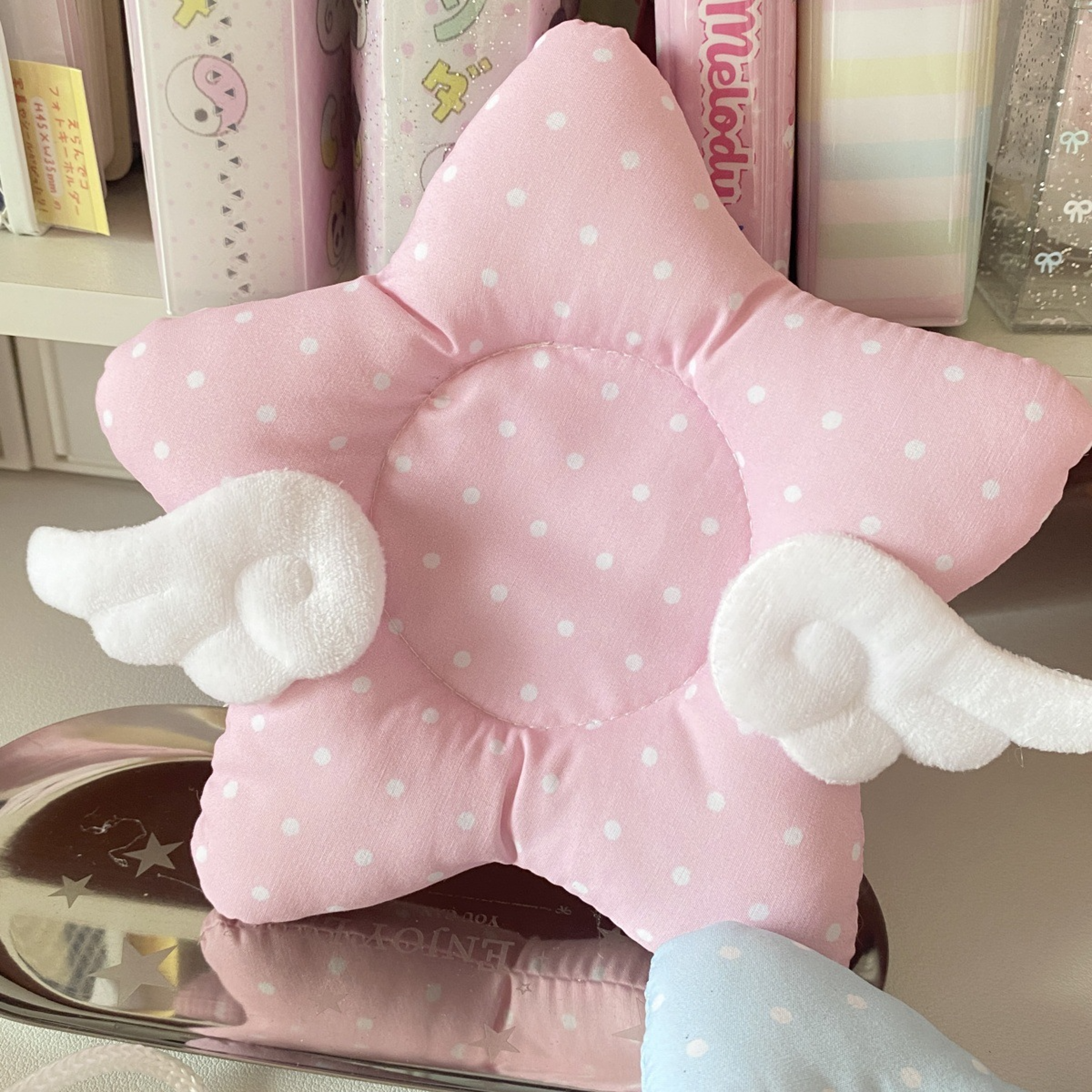 Pastel Star Wing Coaster Cute Aesthetic Desk Decor Coffee Cup Mat 2