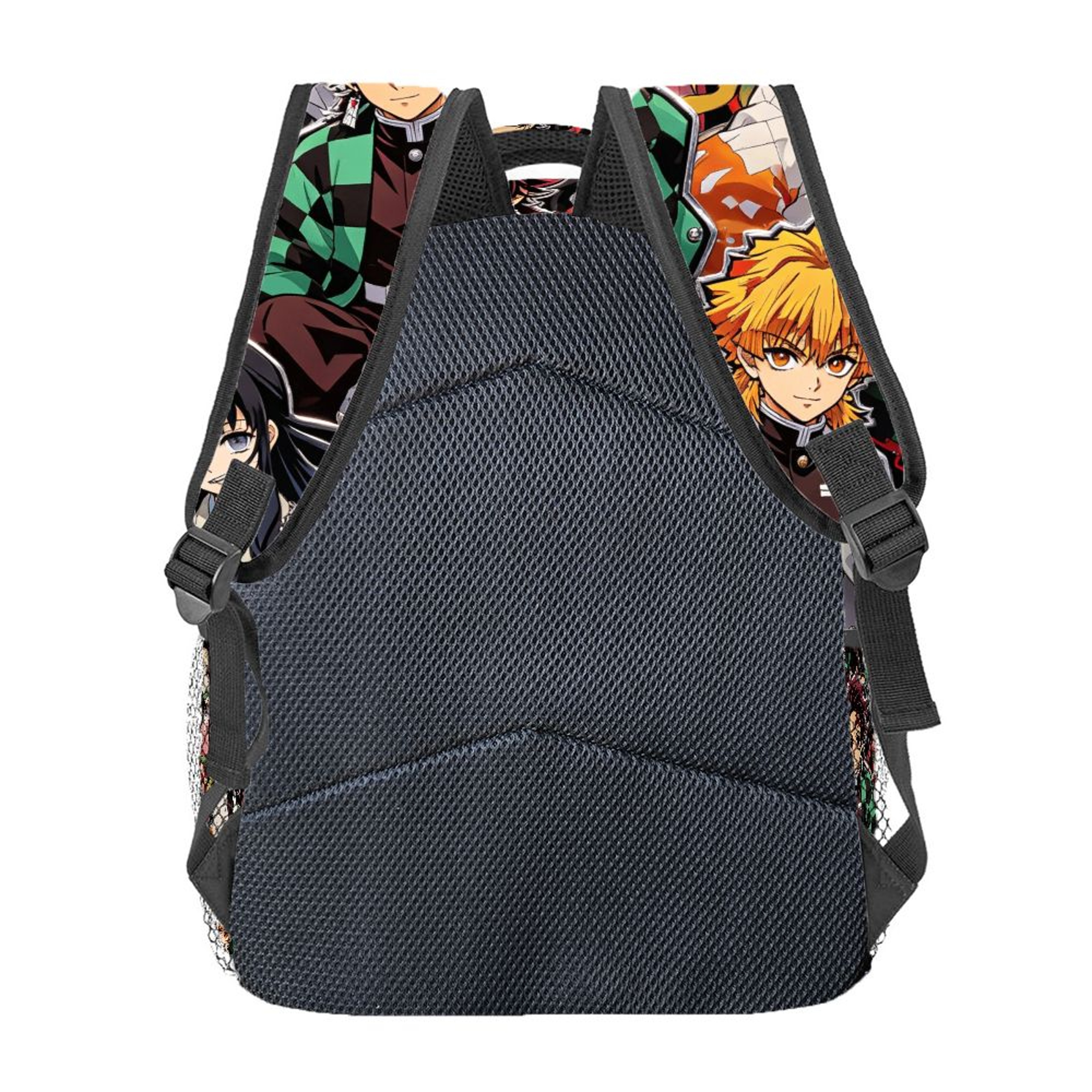 Demon Slayer Anime Backpack Tanjiro Nezuko Large Capacity School Bag – view 2