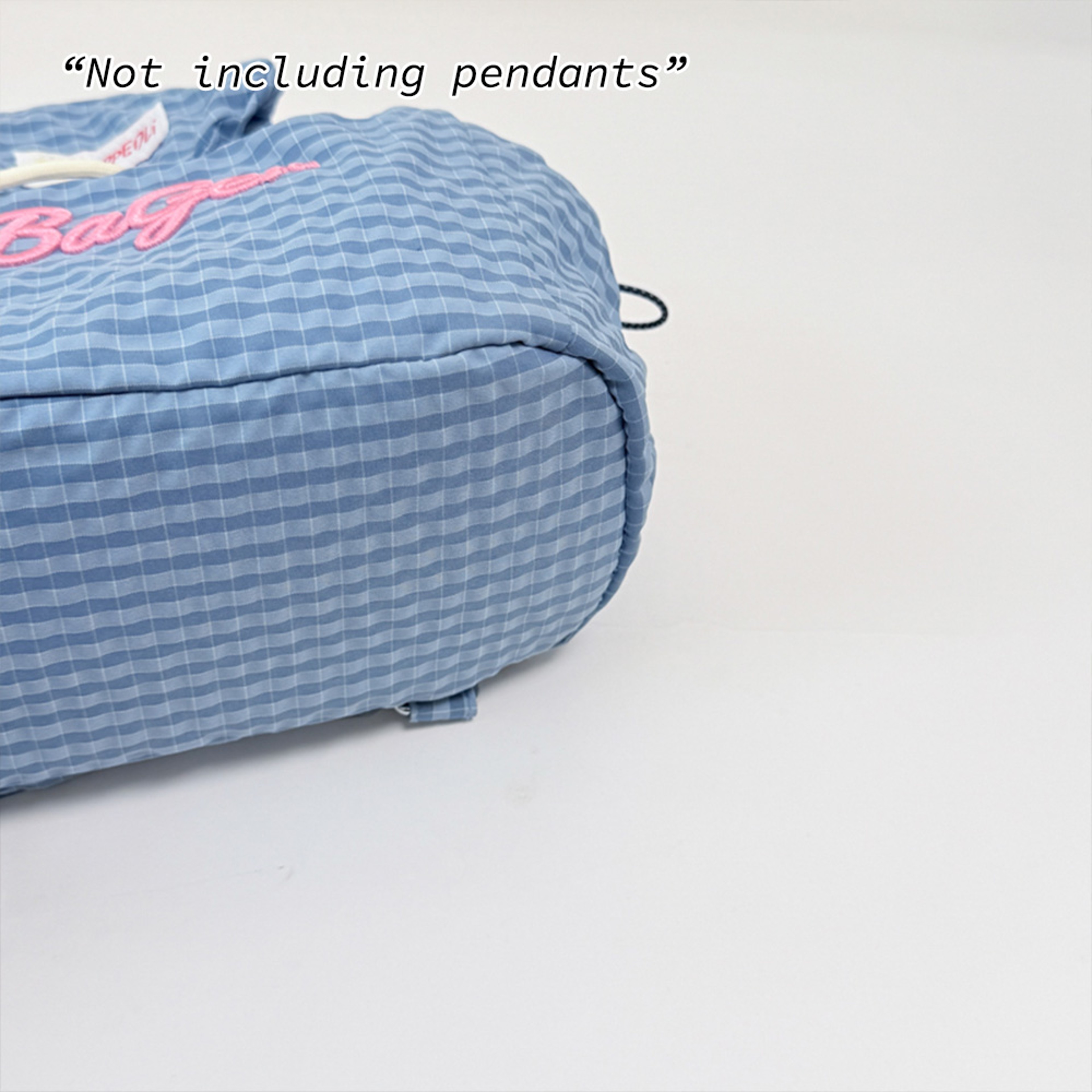 Plaid Drawstring Mini Backpack Lightweight Casual Daypack for Women – view 2