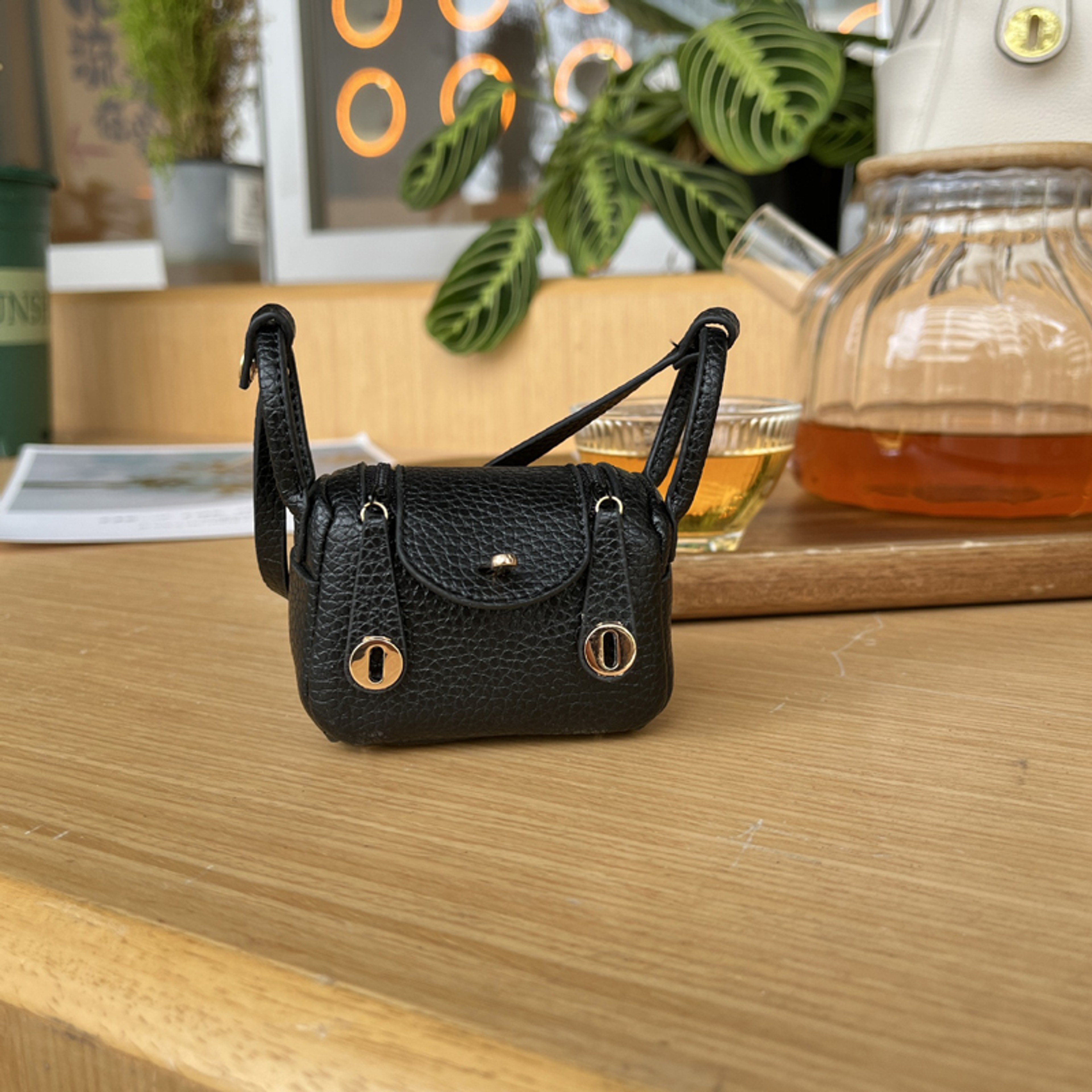 Mini Microfibre Leather AirPods Case Pouch For Wireless Earbuds And Small Accessories 5