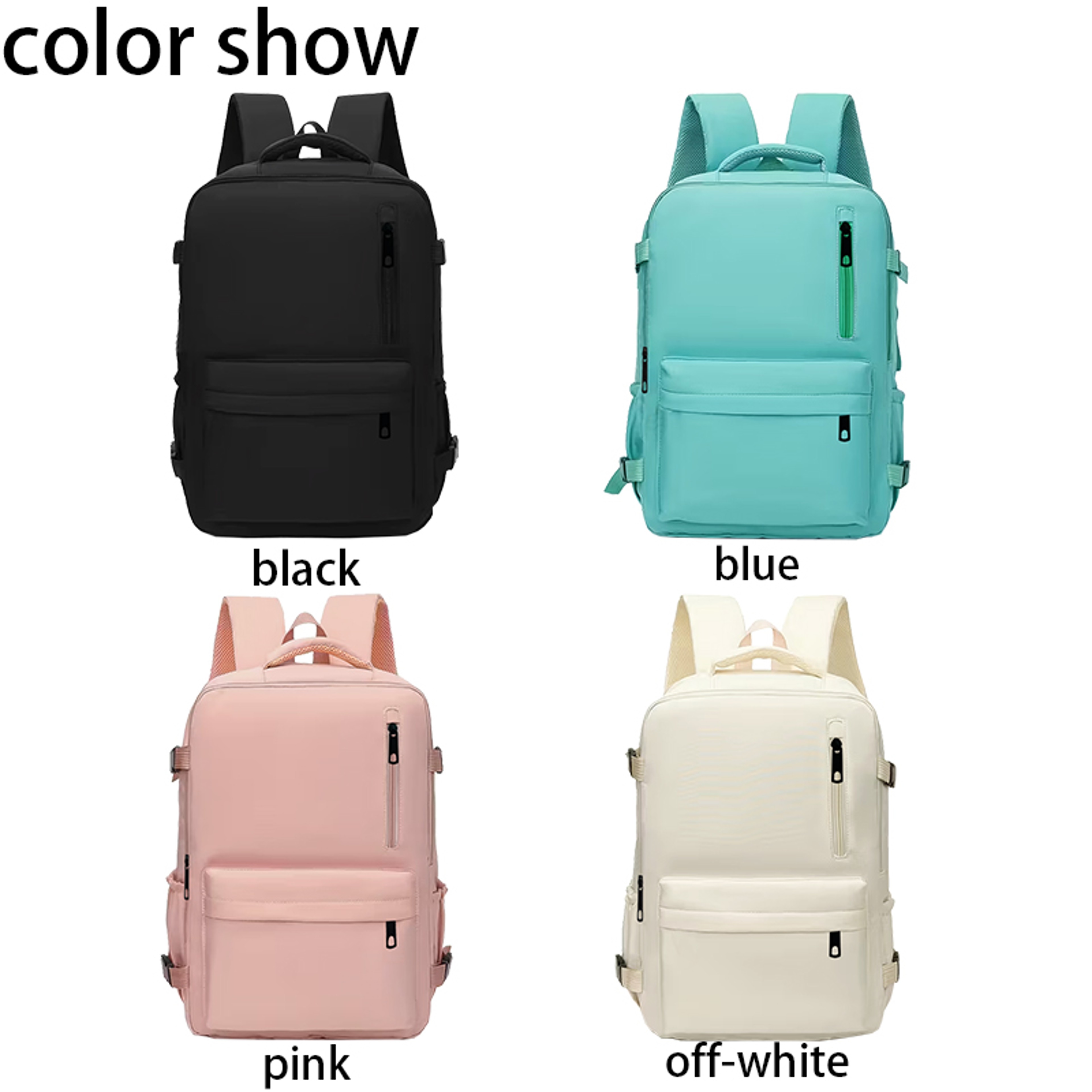 Stylish Lightweight Backpack Multicolor Casual Commuter Bag with Adjustable Straps – view 2