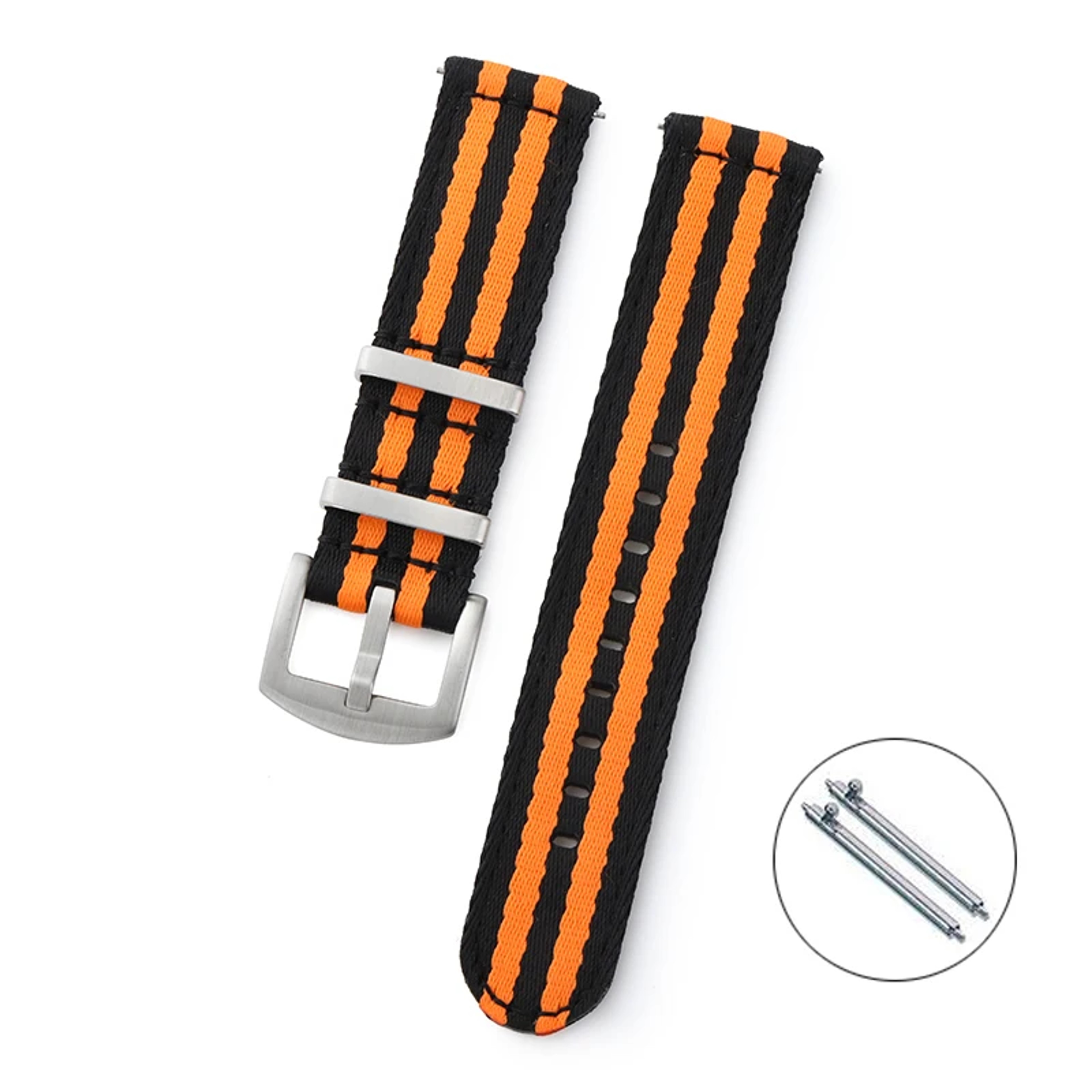 Premium Nylon Watch Strap Quick Release Soft Sport Replacement Watch Band 11