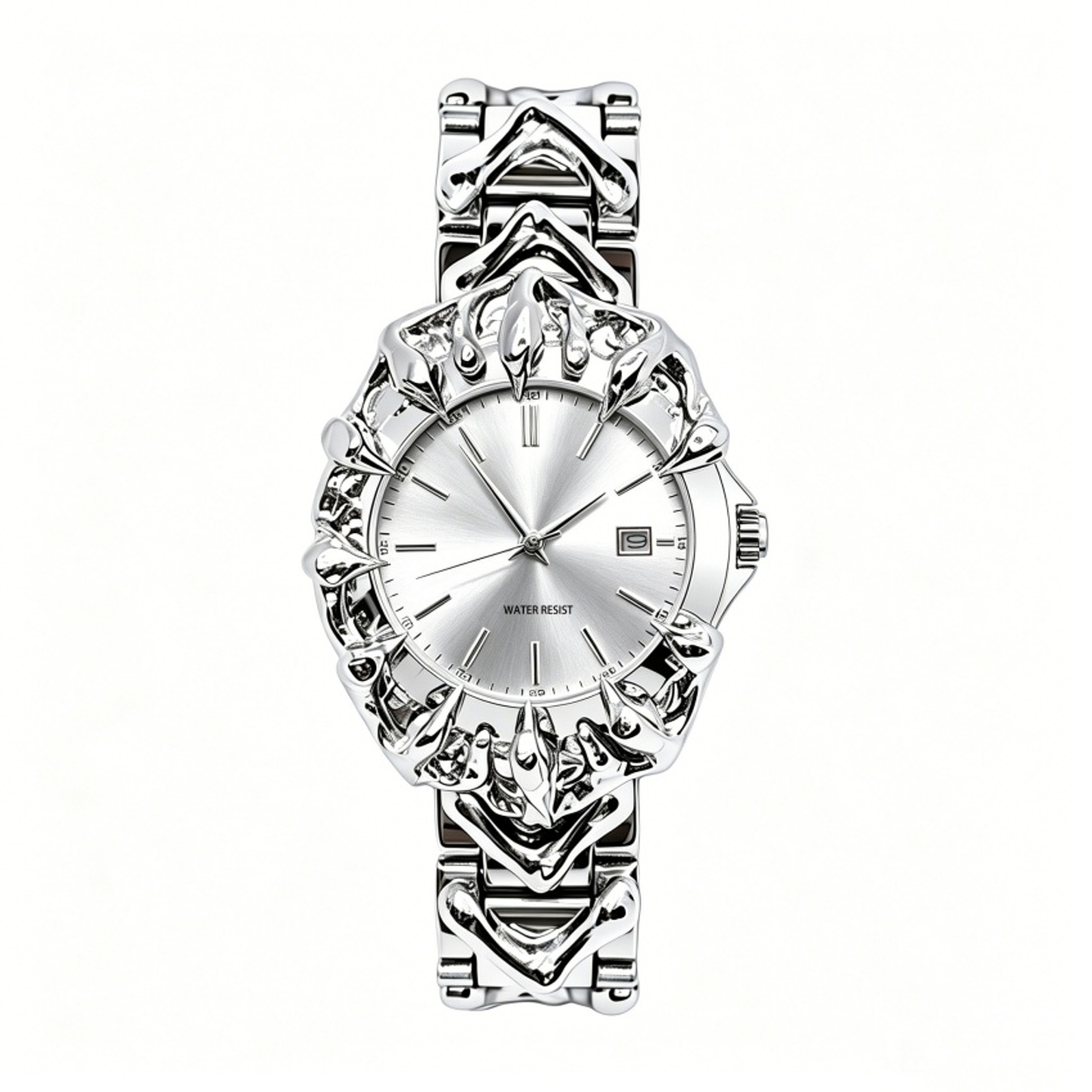 Dragon Claw Textured Hip Hop Quartz Watch for Men – view 10