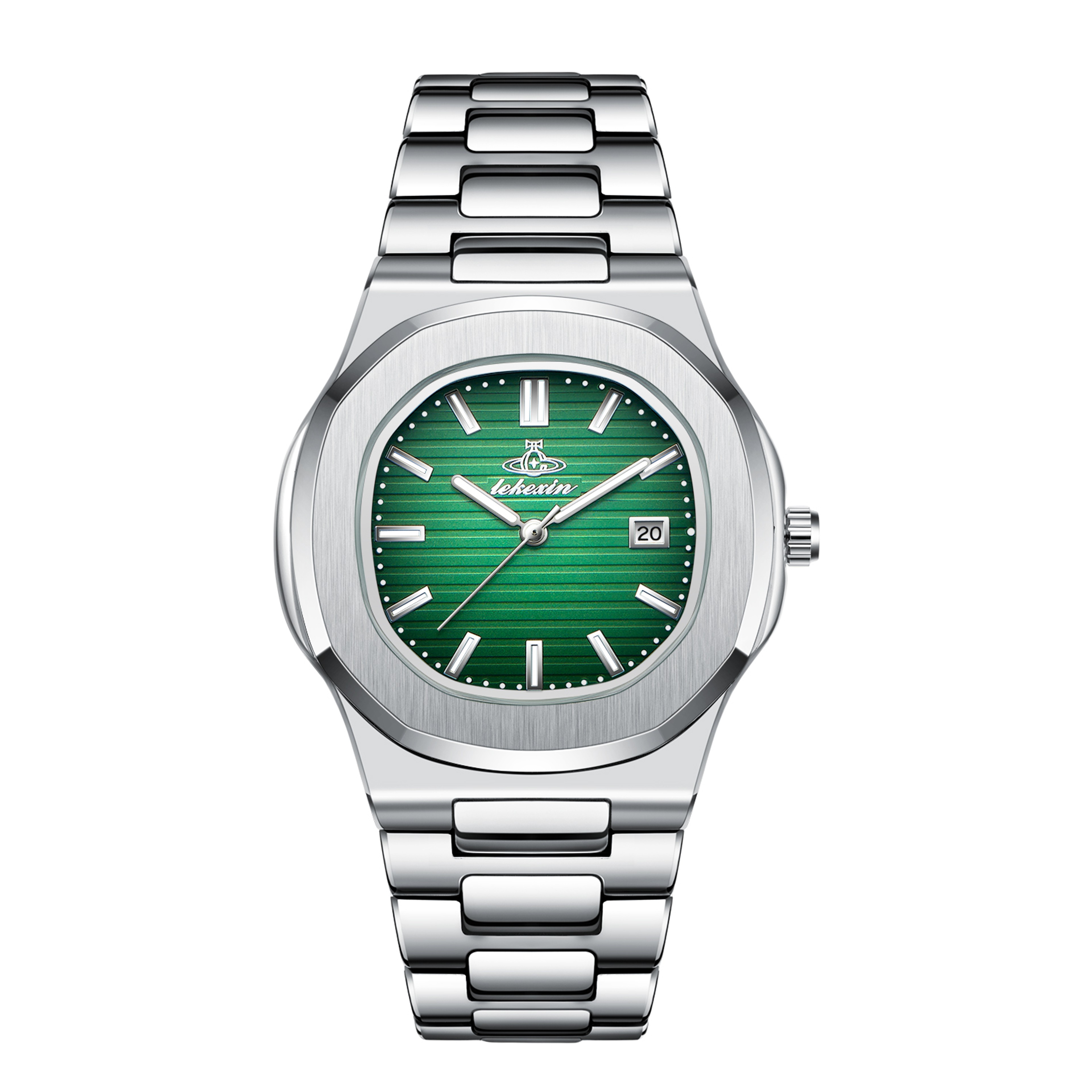 Square Dial Quartz Watch Waterproof Luminous Date Watch for Men – view 7