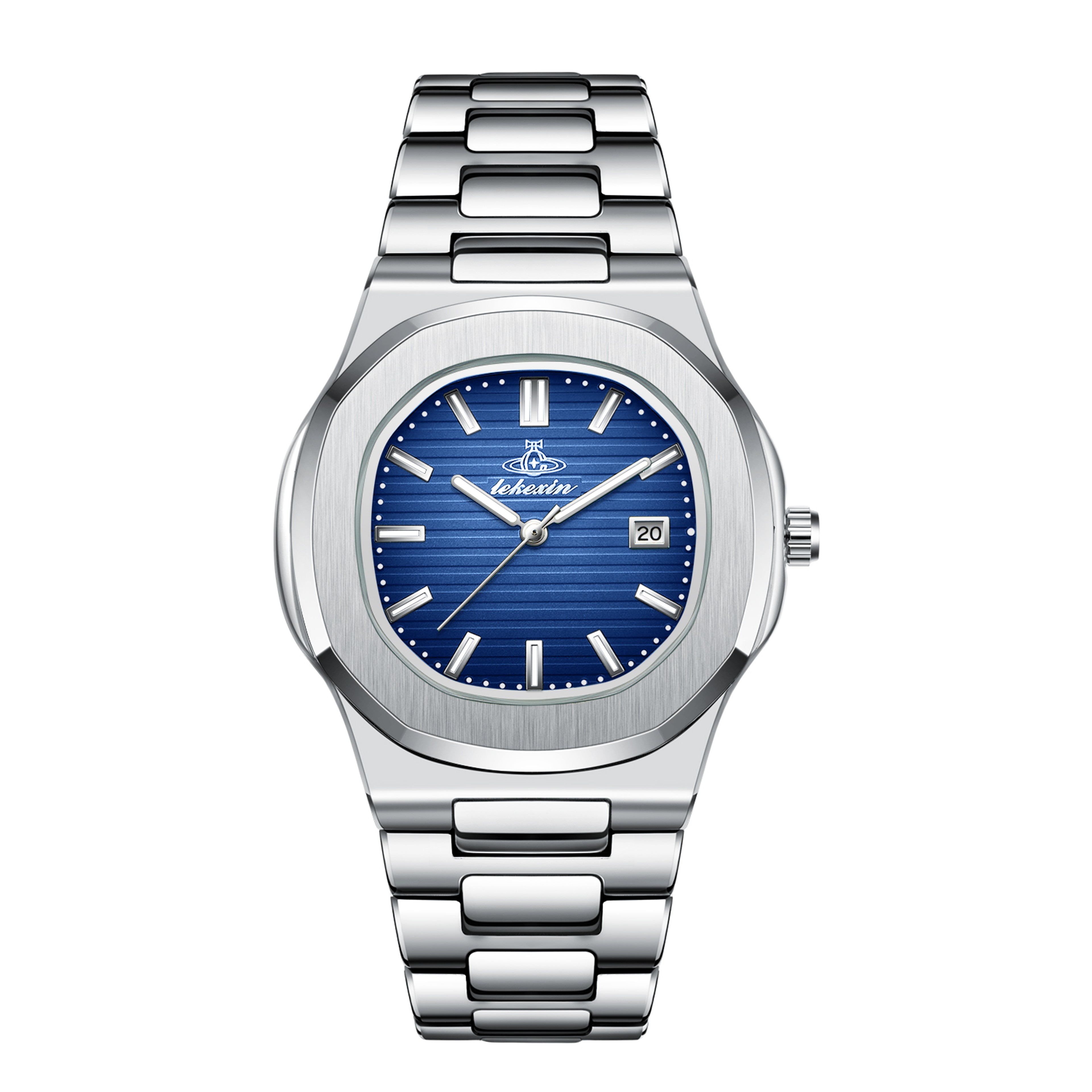 Square Dial Quartz Watch Waterproof Luminous Date Watch for Men – view 9