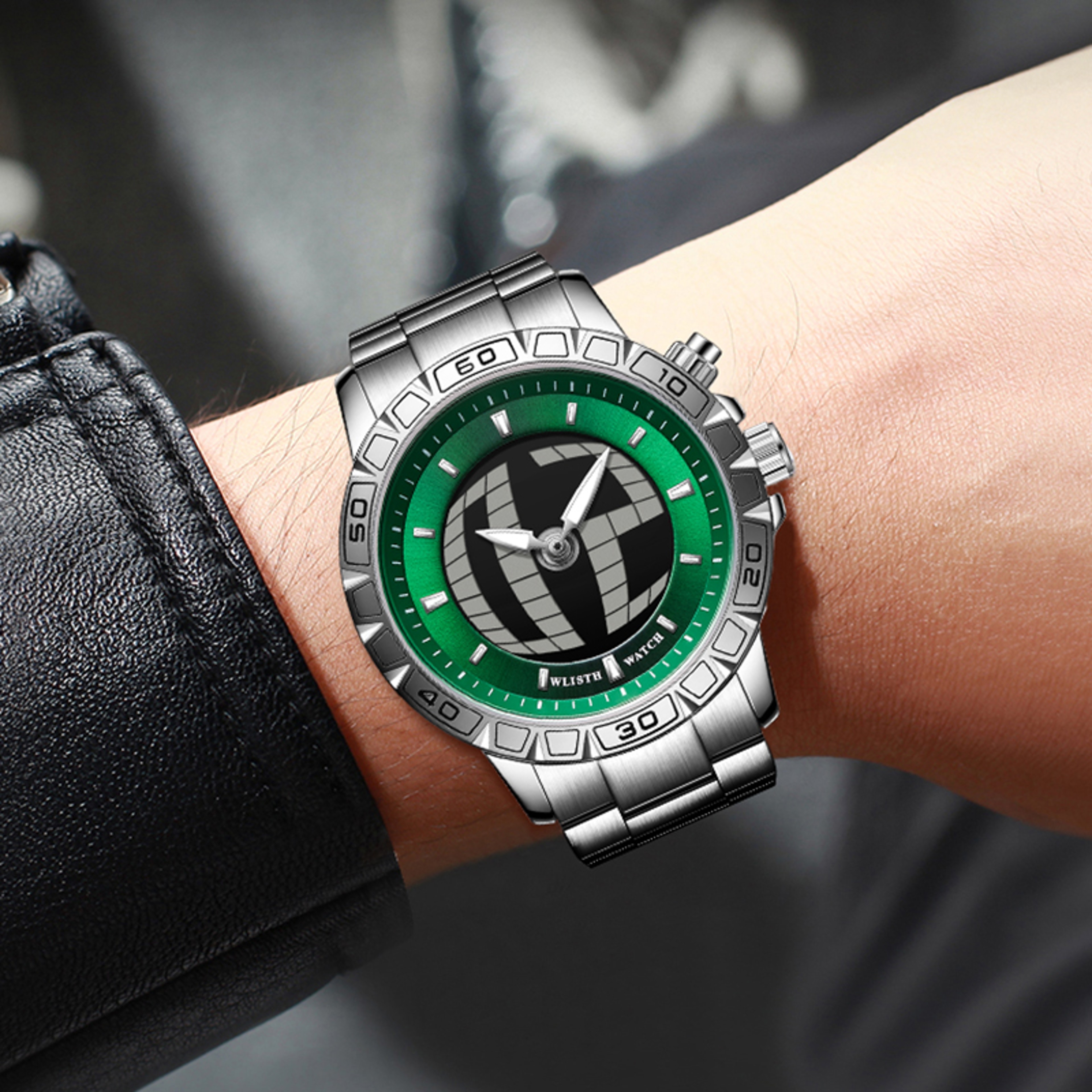 Bold Professional Digital Watch For Men With Luminous LED Display 0