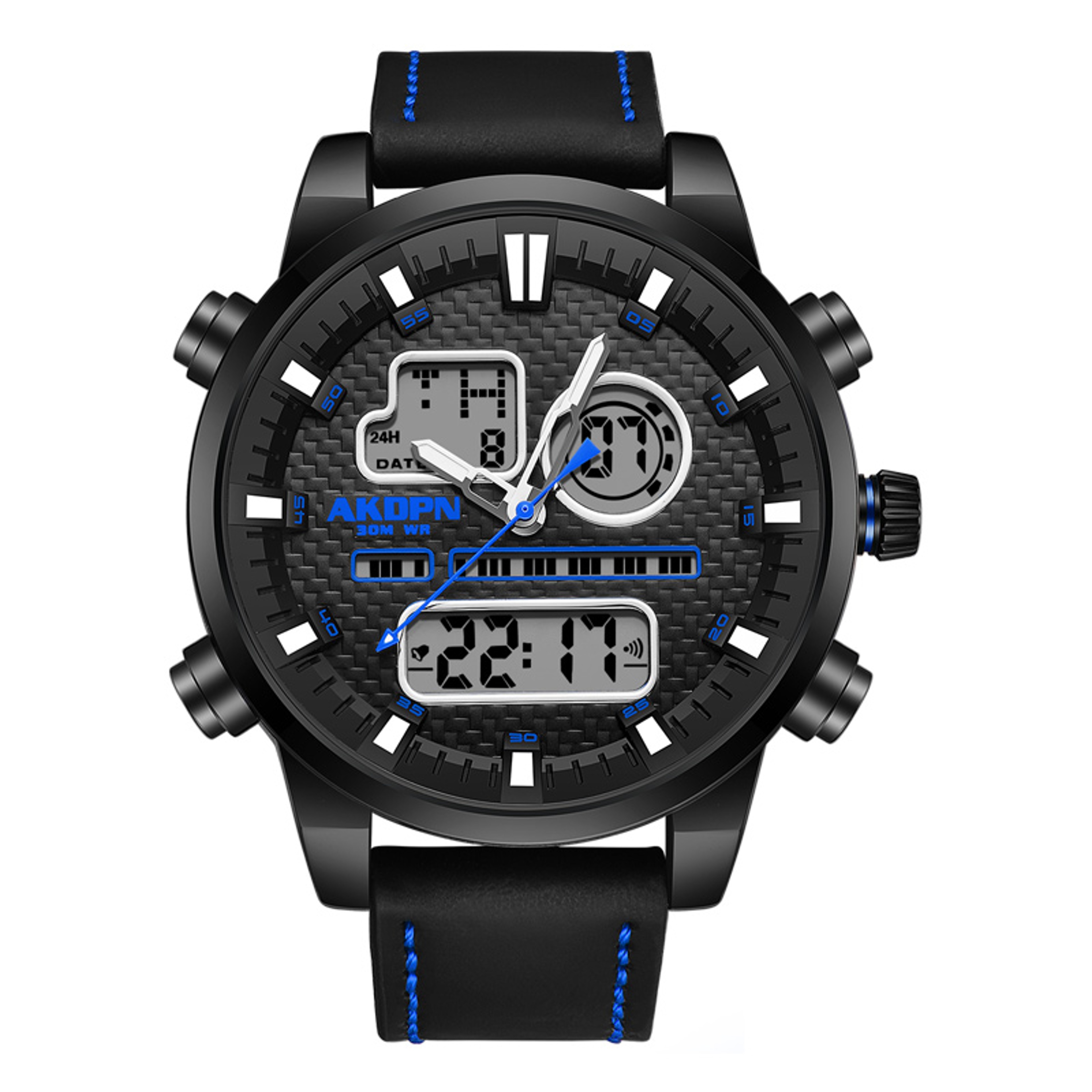 Rugged Digital Sports Watch for Men Waterproof Outdoor Multifunction Wristwatch – view 9