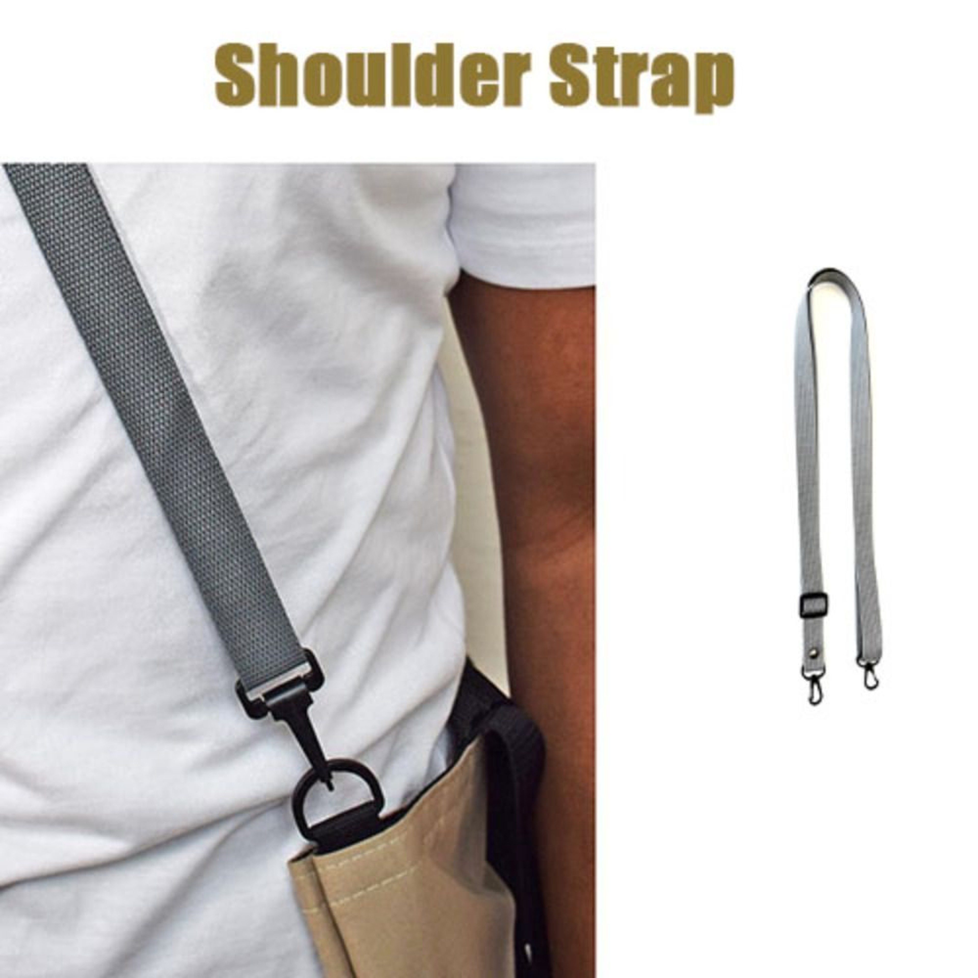 Adjustable Woven Phone Shoulder Strap Replacement Bag Belt – view 4