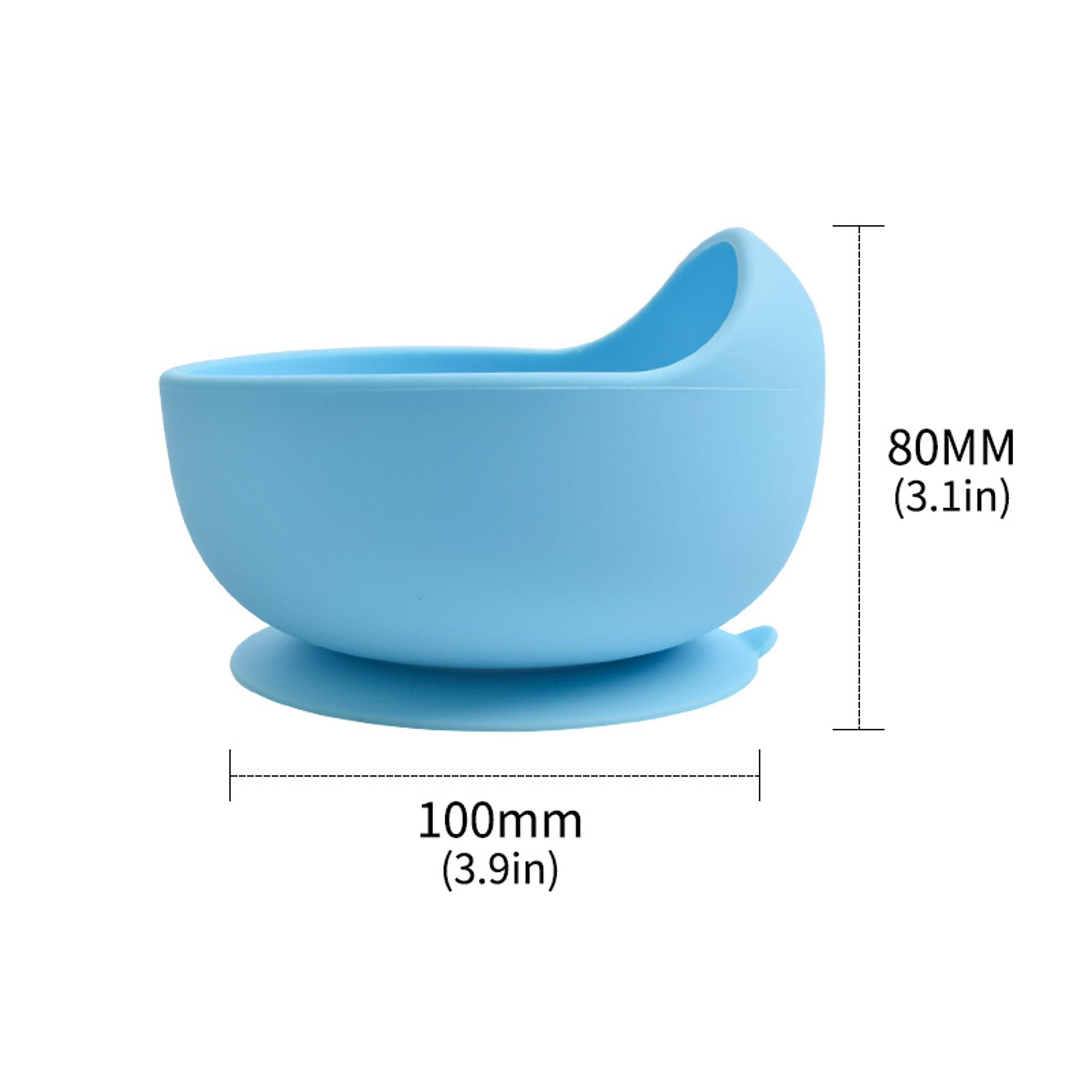 Baby Silicone Suction Bowl Dinnerware Set for Infants – view 4