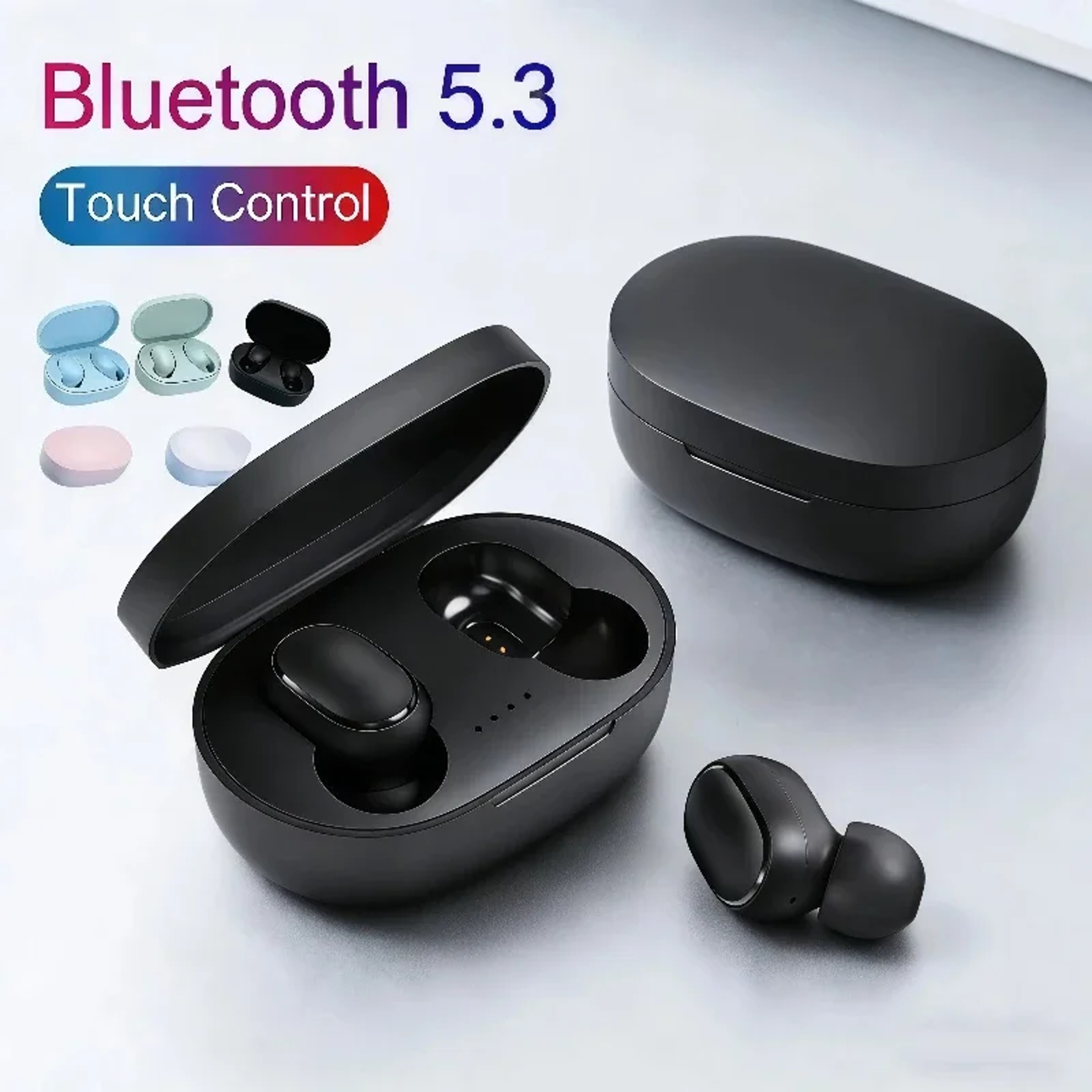 Bluetooth Wireless Earbuds with Active Noise Cancellation and Touch Controls – view 2