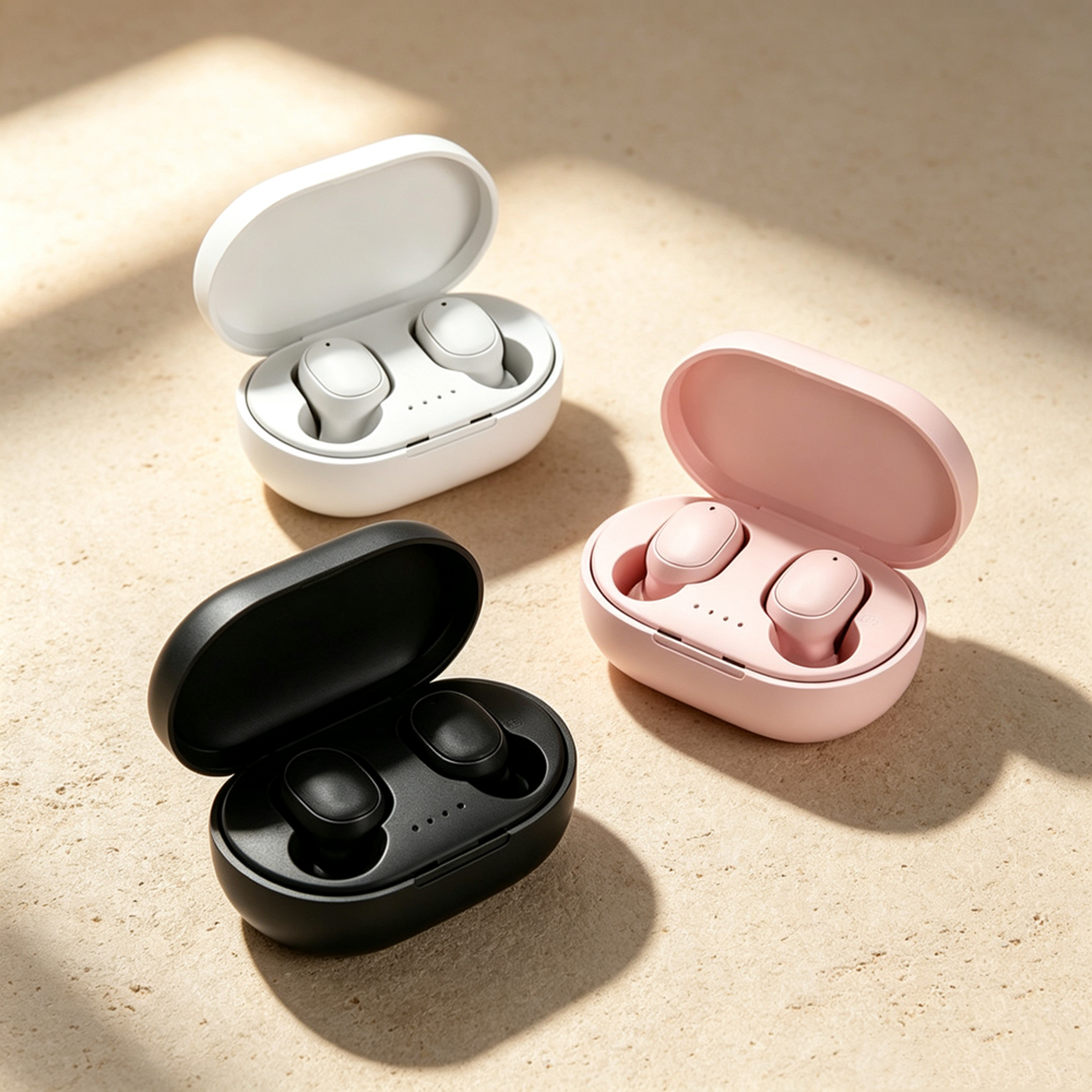 Mini TWS Bluetooth In Ear Headphones with Active Noise Cancellation – view 1