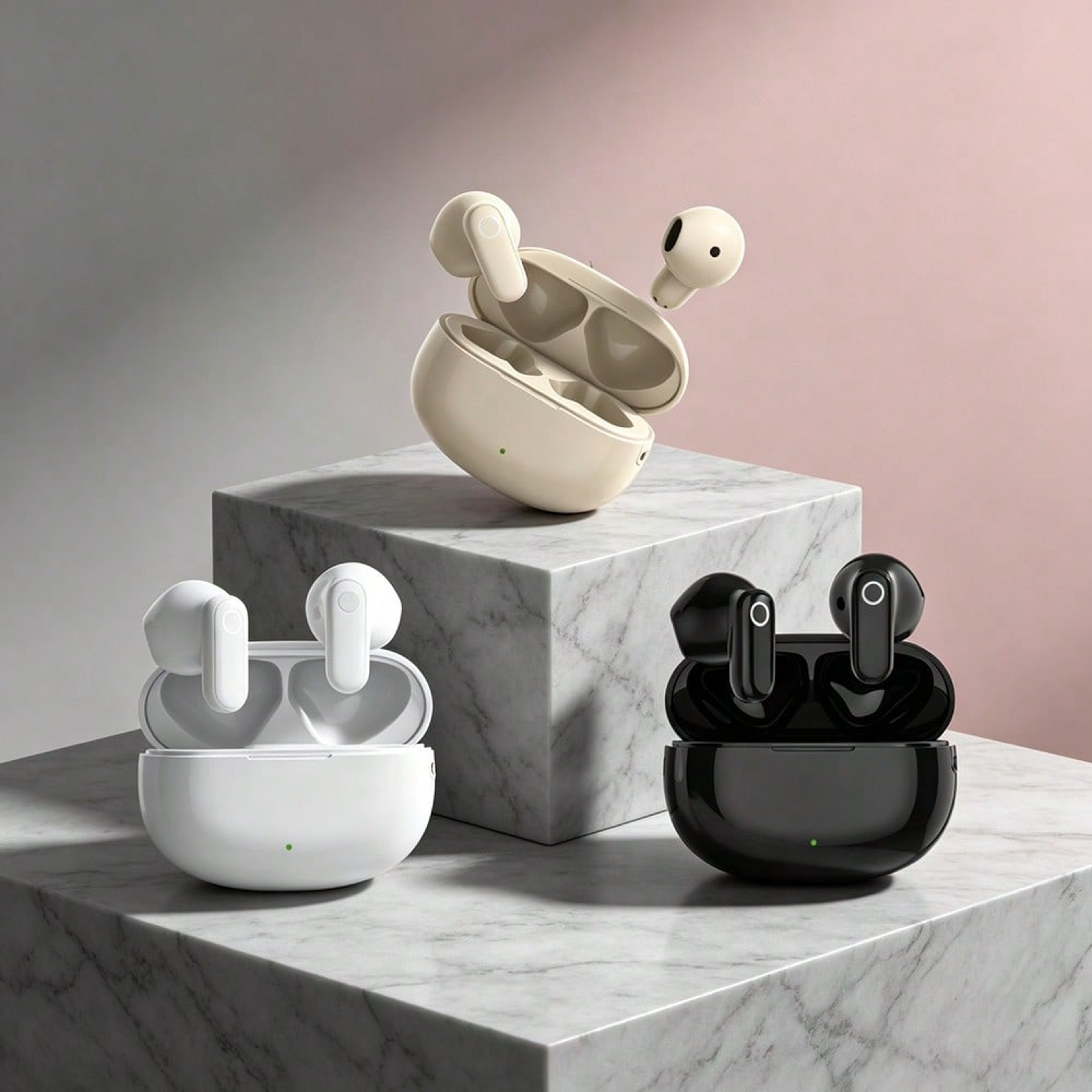 Wireless Bluetooth Earbuds with Active Noise Cancellation and Microphone – view 1