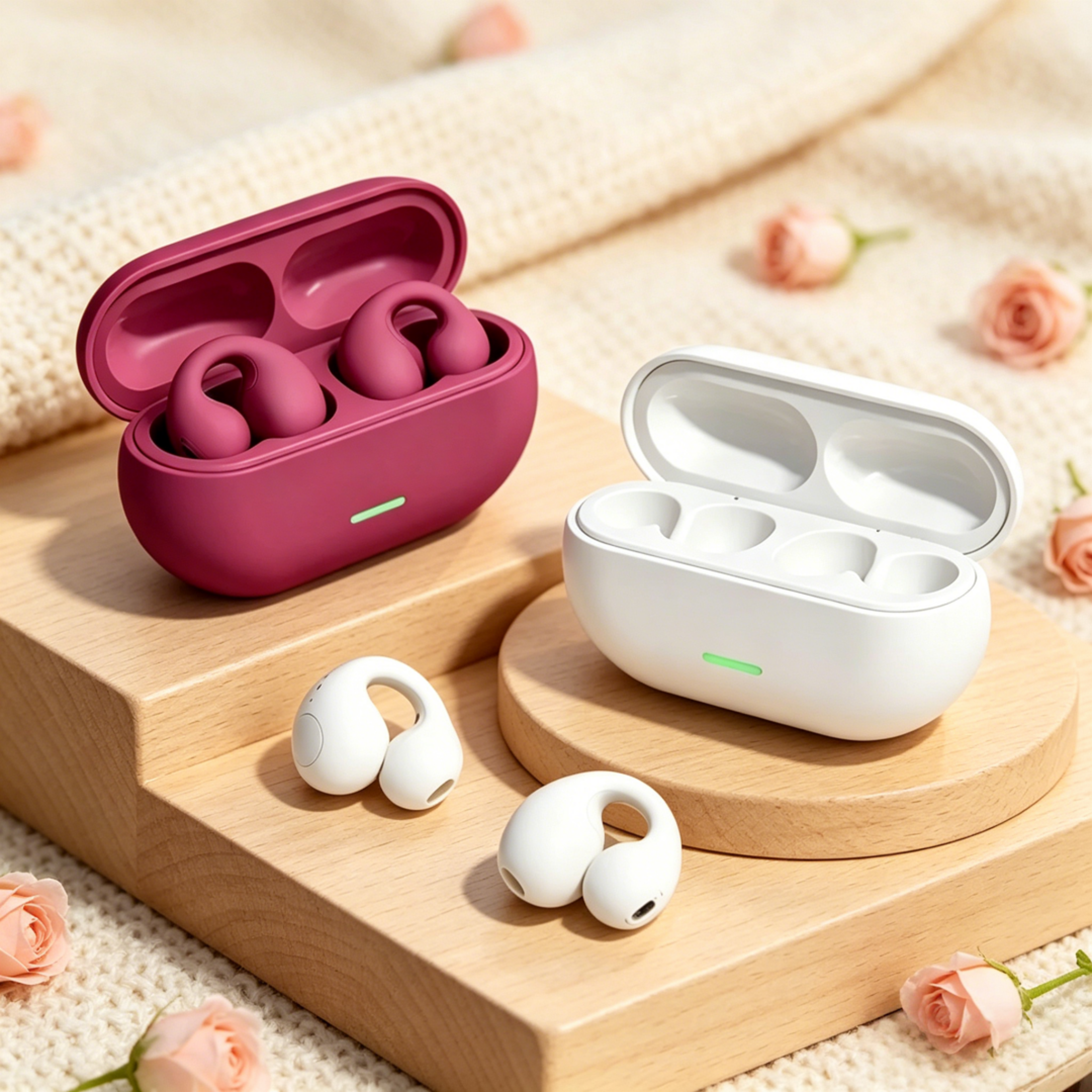 Bluetooth Wireless Air Conduction Earphones with Active Noise Cancellation – view 4