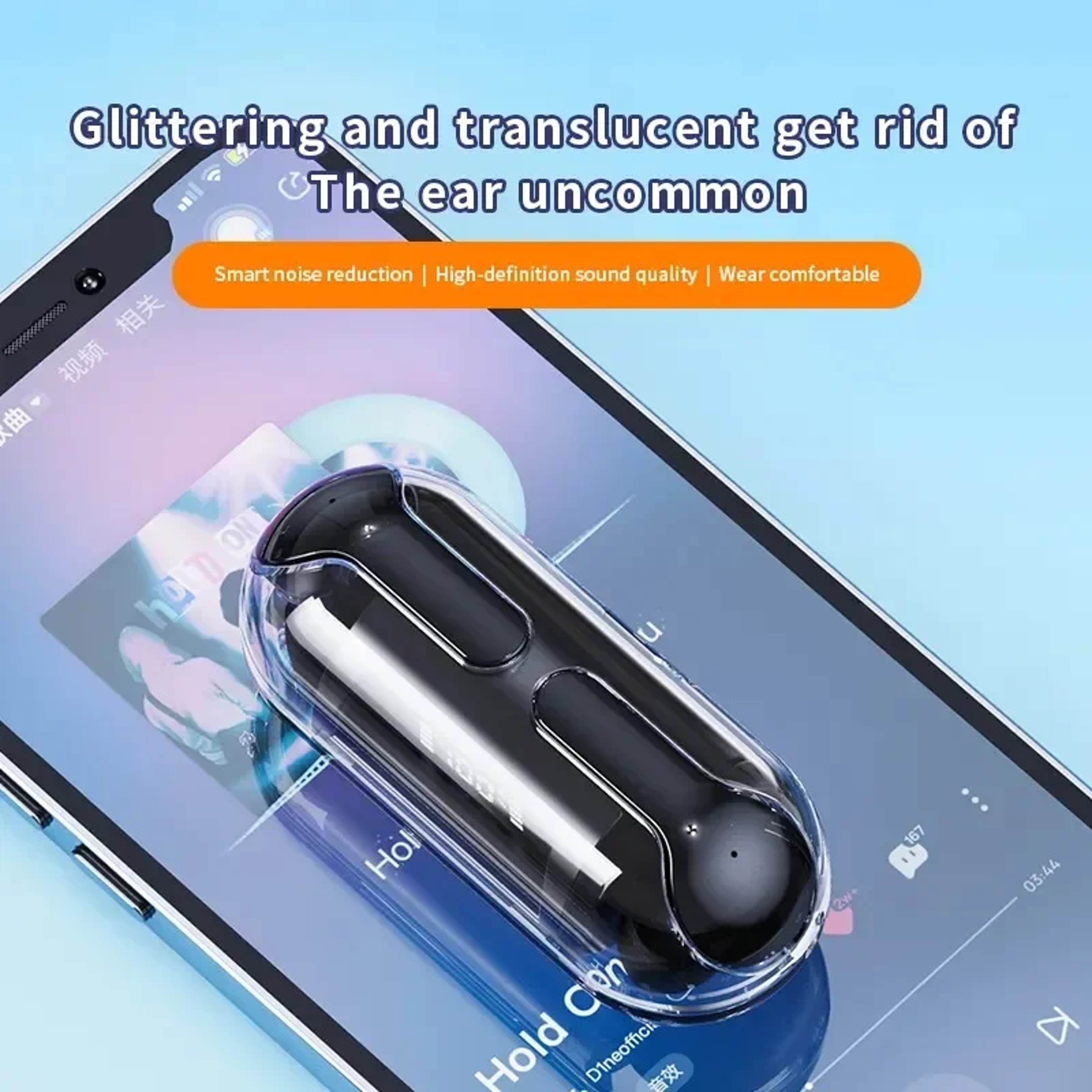 TWS Bluetooth Earbuds with Active Cancellation and Charging Case – view 5