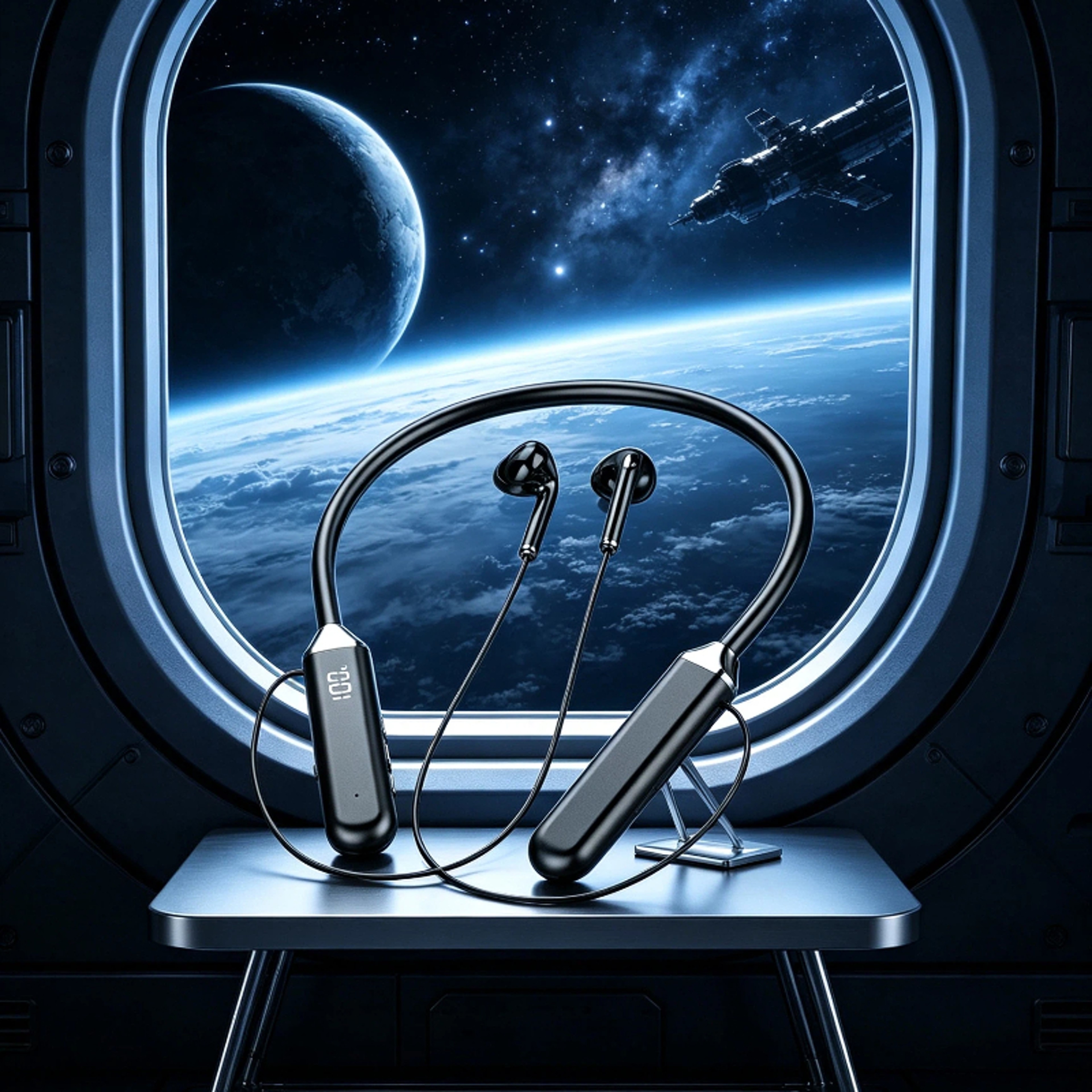 Wireless Bluetooth Earbuds With Charging Case And Active Noise Cancellation 0