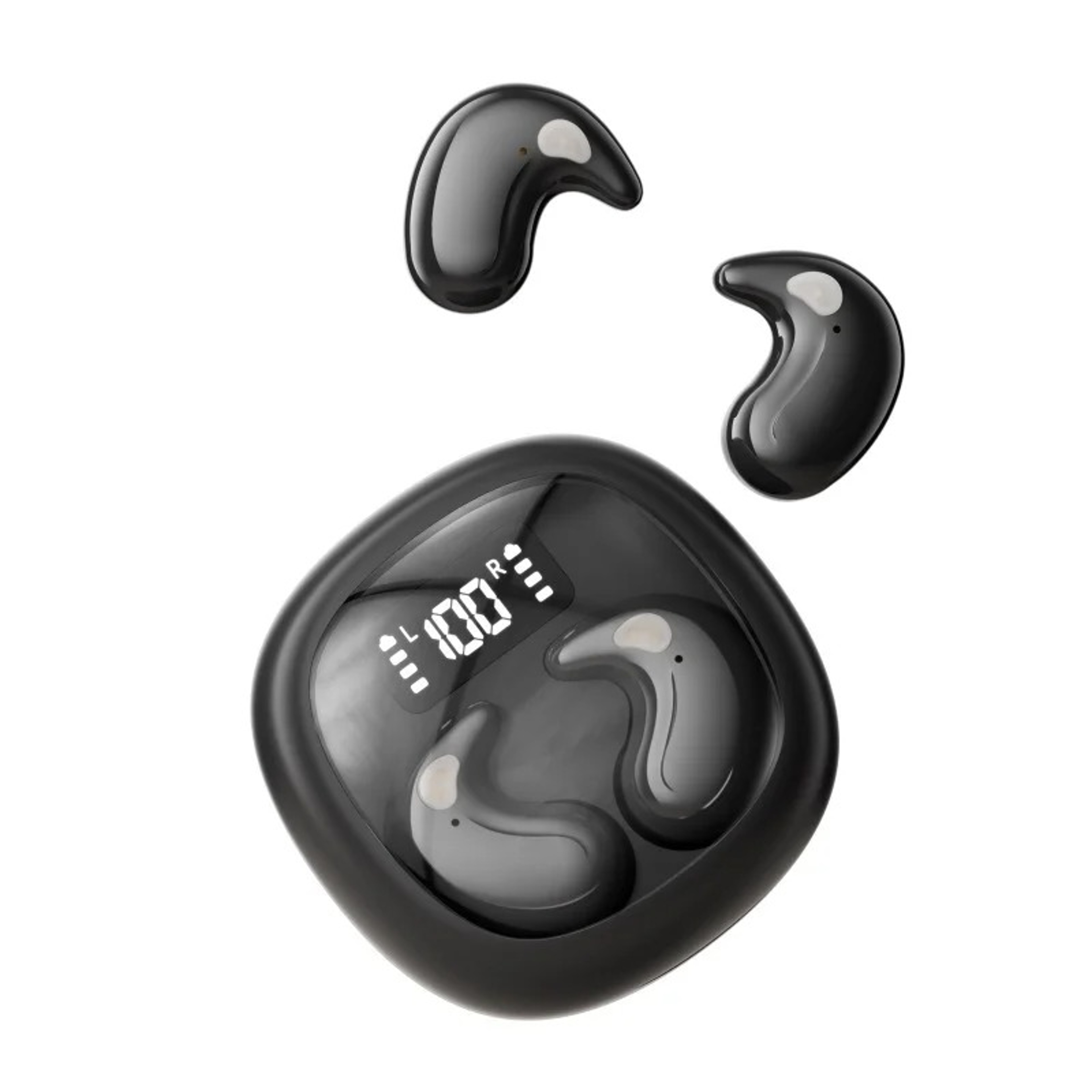 Wireless Bluetooth Ear Clip Headphones With Charging Case And Touch Controls 6