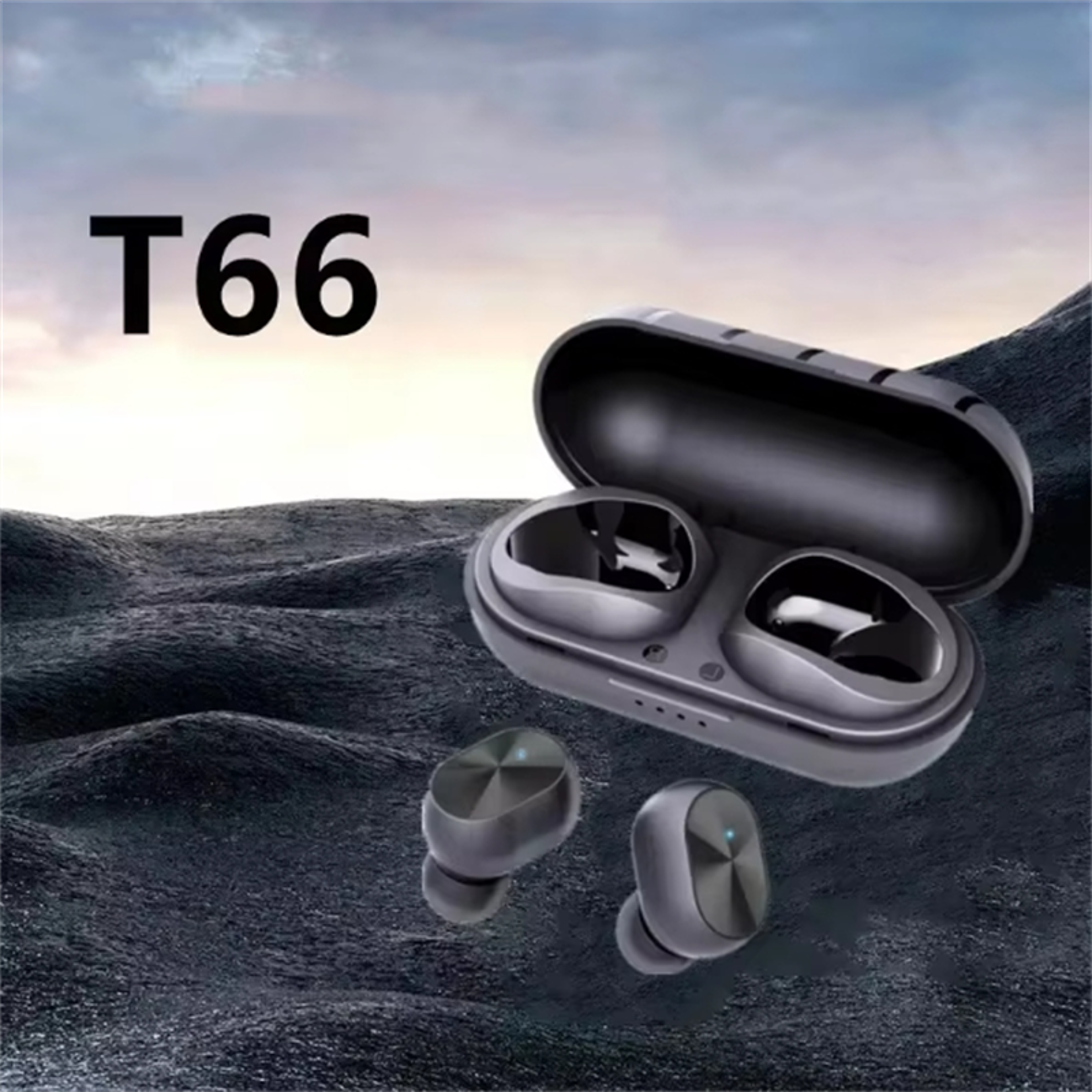 Bluetooth TWS Wireless Earbuds with Active Noise Cancellation and Charging Case – view 4