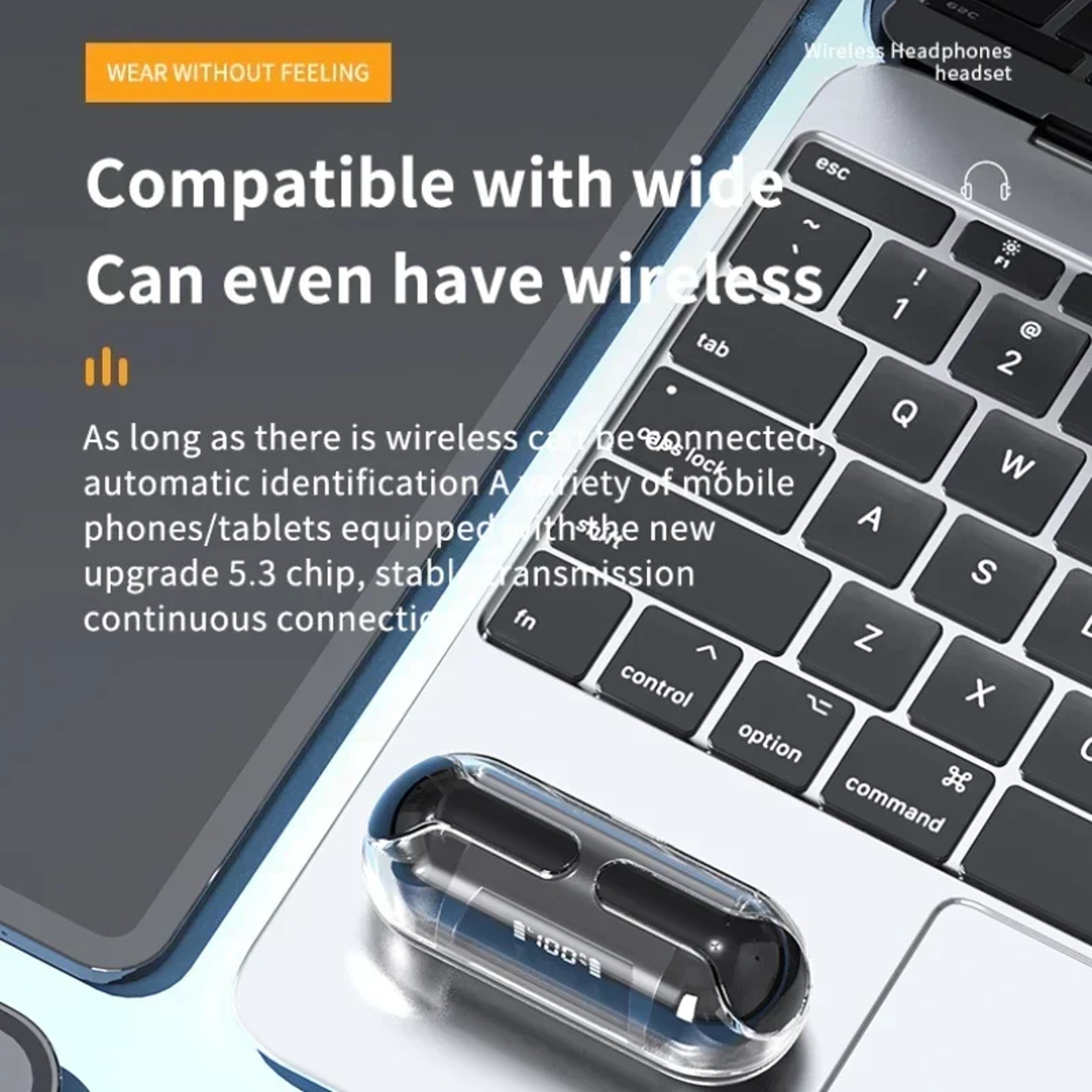 TWS Wireless Bluetooth Earbuds with Active Noise Cancellation and Smart Display – view 6