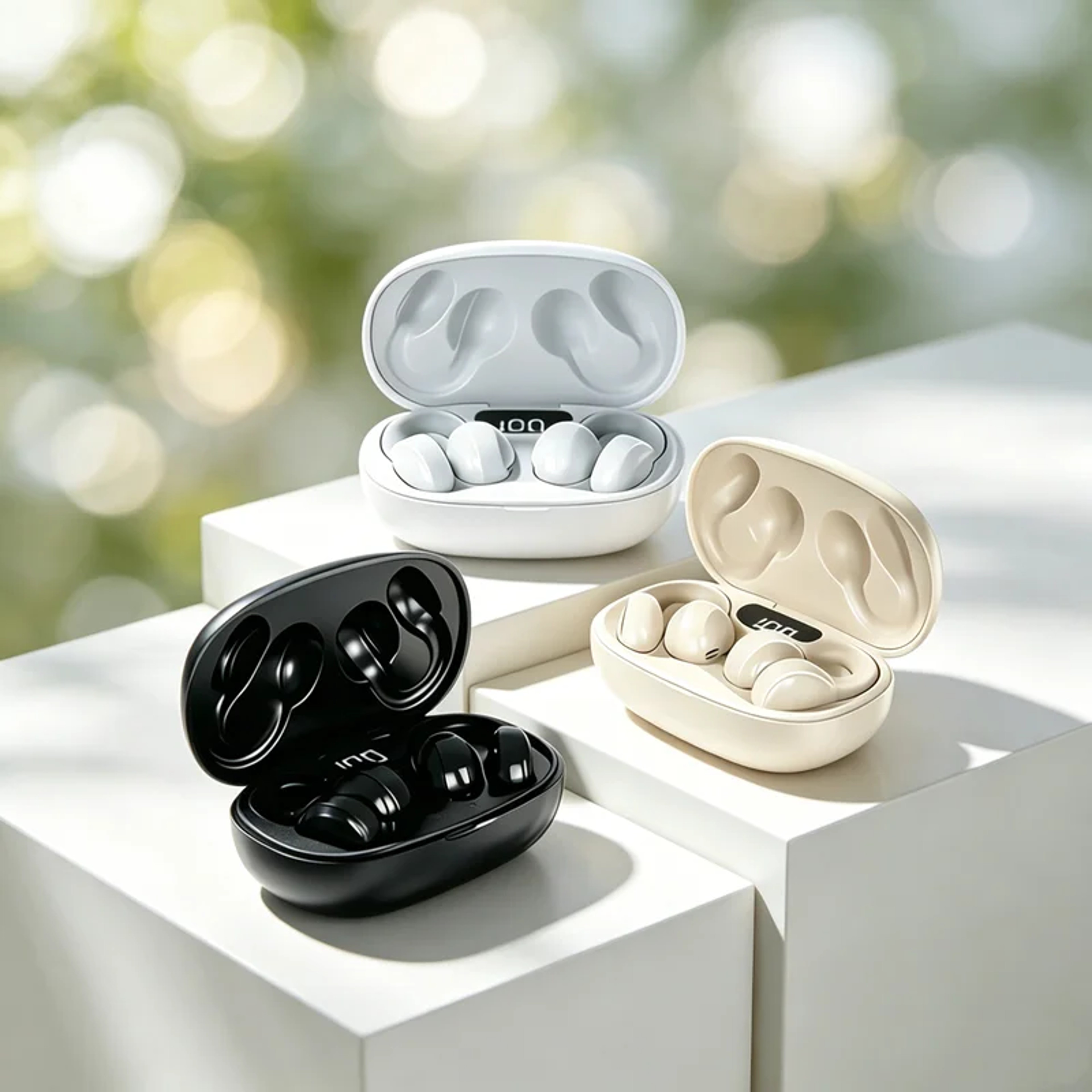 Bluetooth Wireless Earbuds with Active Noise Cancellation and Ambient-Sensing Volume Control – view 2