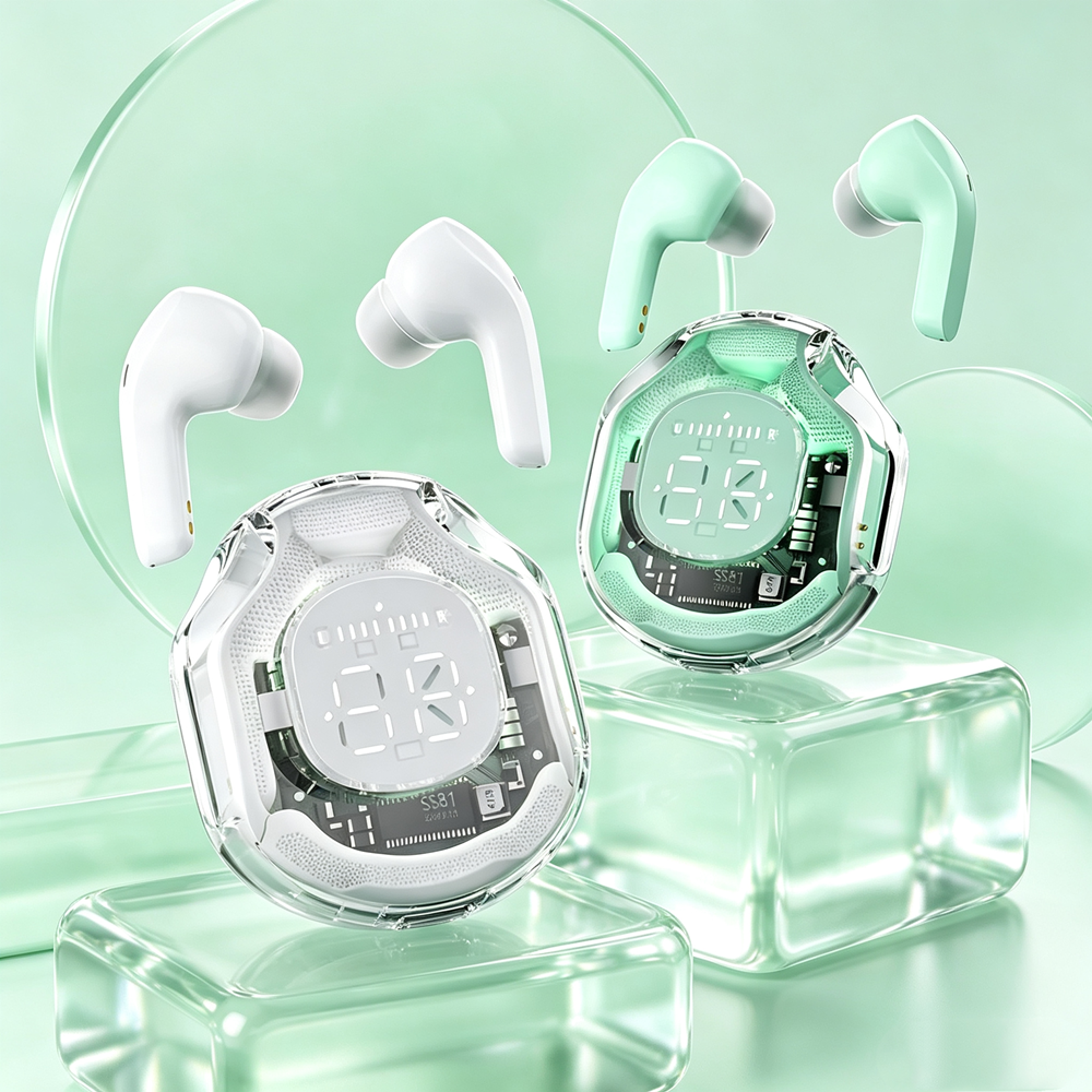 Wireless Bluetooth Earbuds Active Noise Cancellation 0