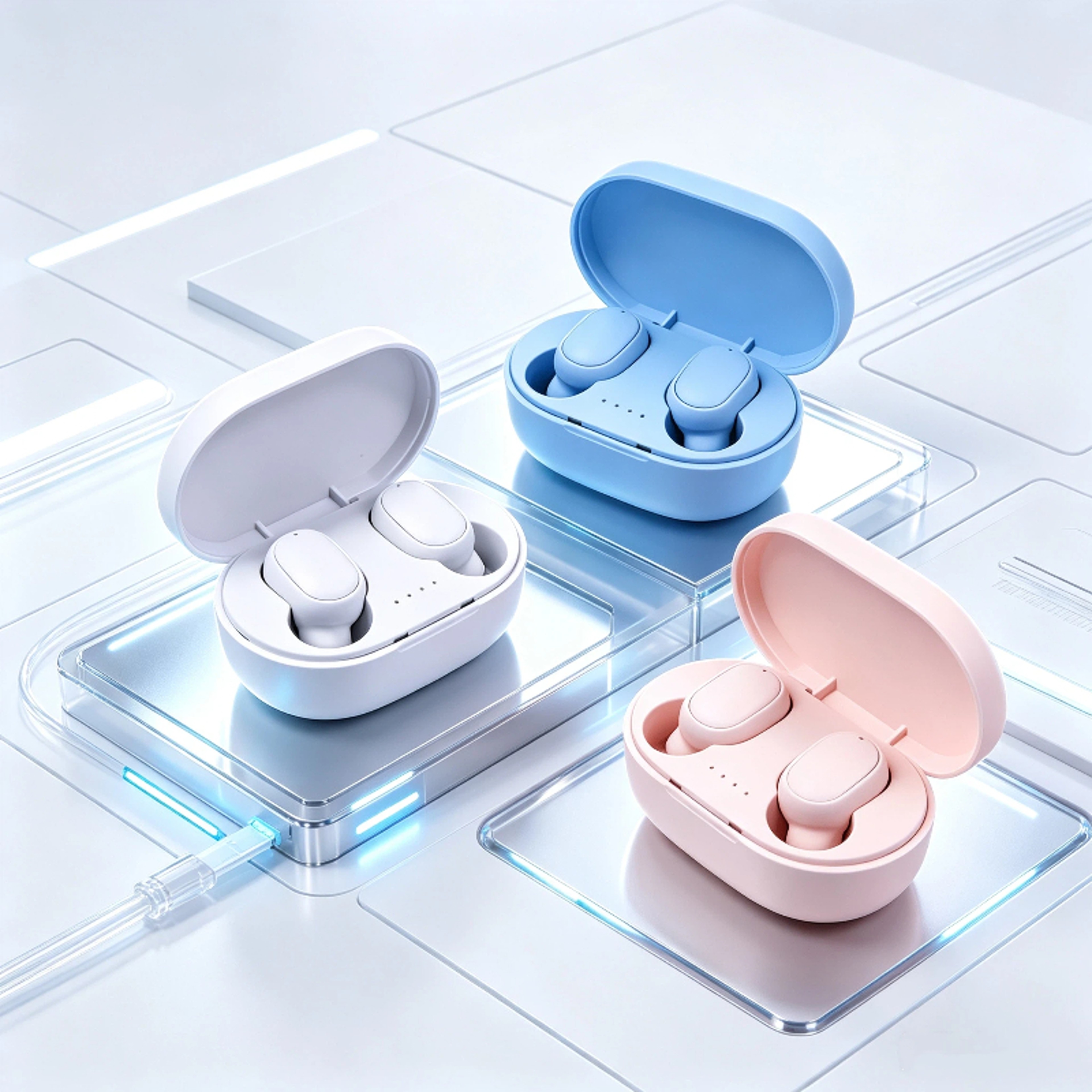 Bone Conduction Bluetooth Headphones with Microphone and Active Noise Cancellation – view 2