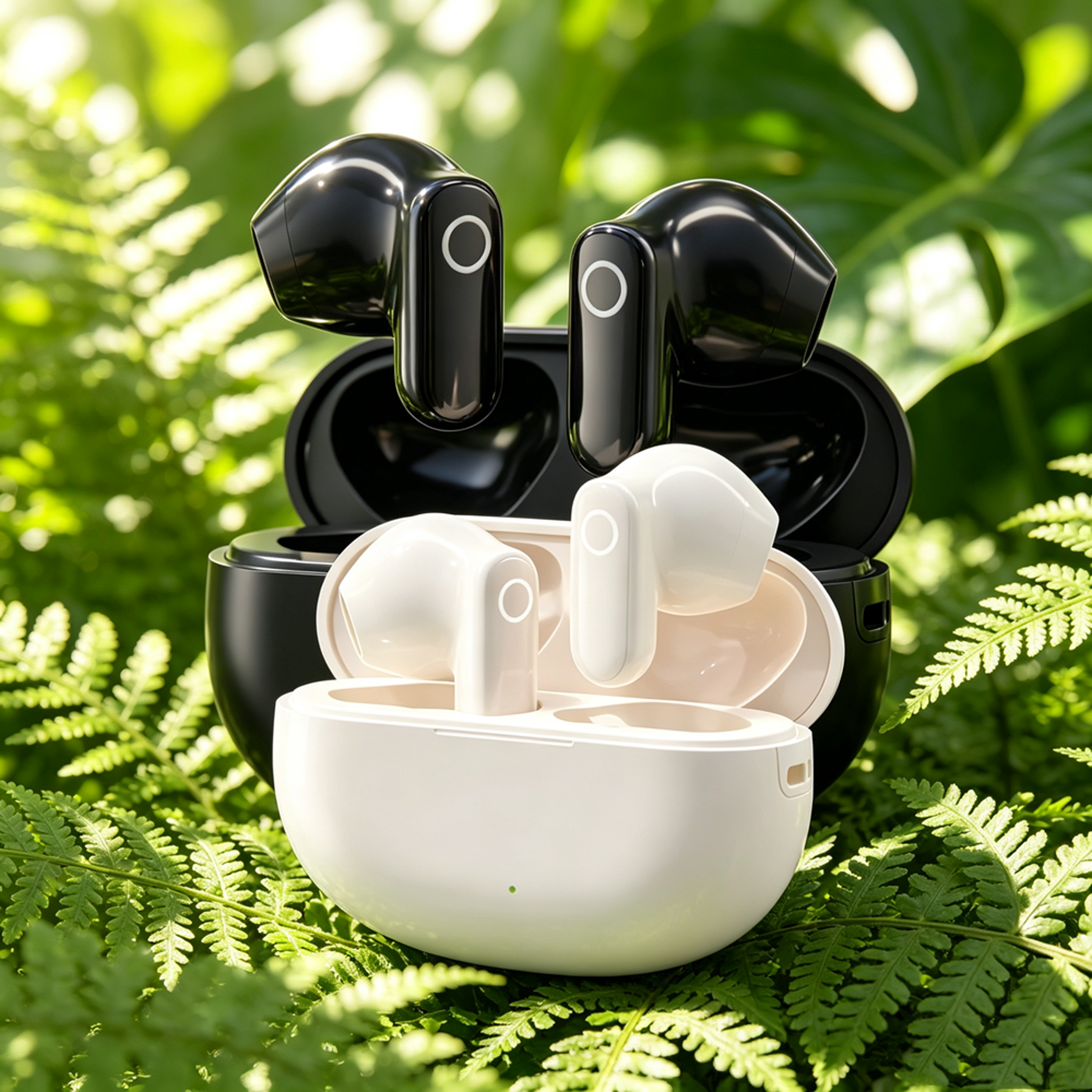 Wireless Bluetooth Earbuds with Active Noise Cancelling Wide Soundstage In Ear Headphones – view 1