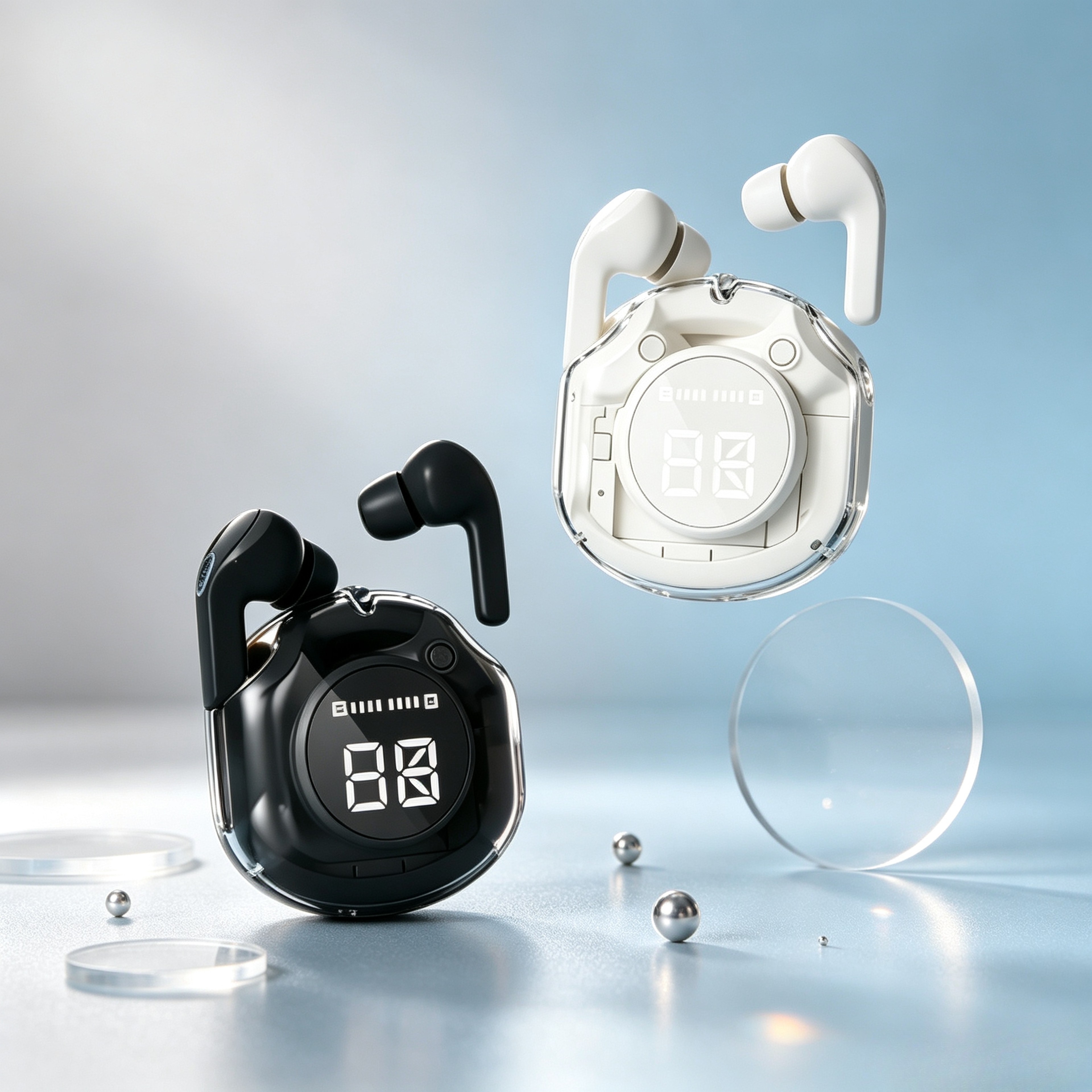 Low Latency TWS Wireless Headphones Active Noise Cancelling Gaming Earbuds – view 2