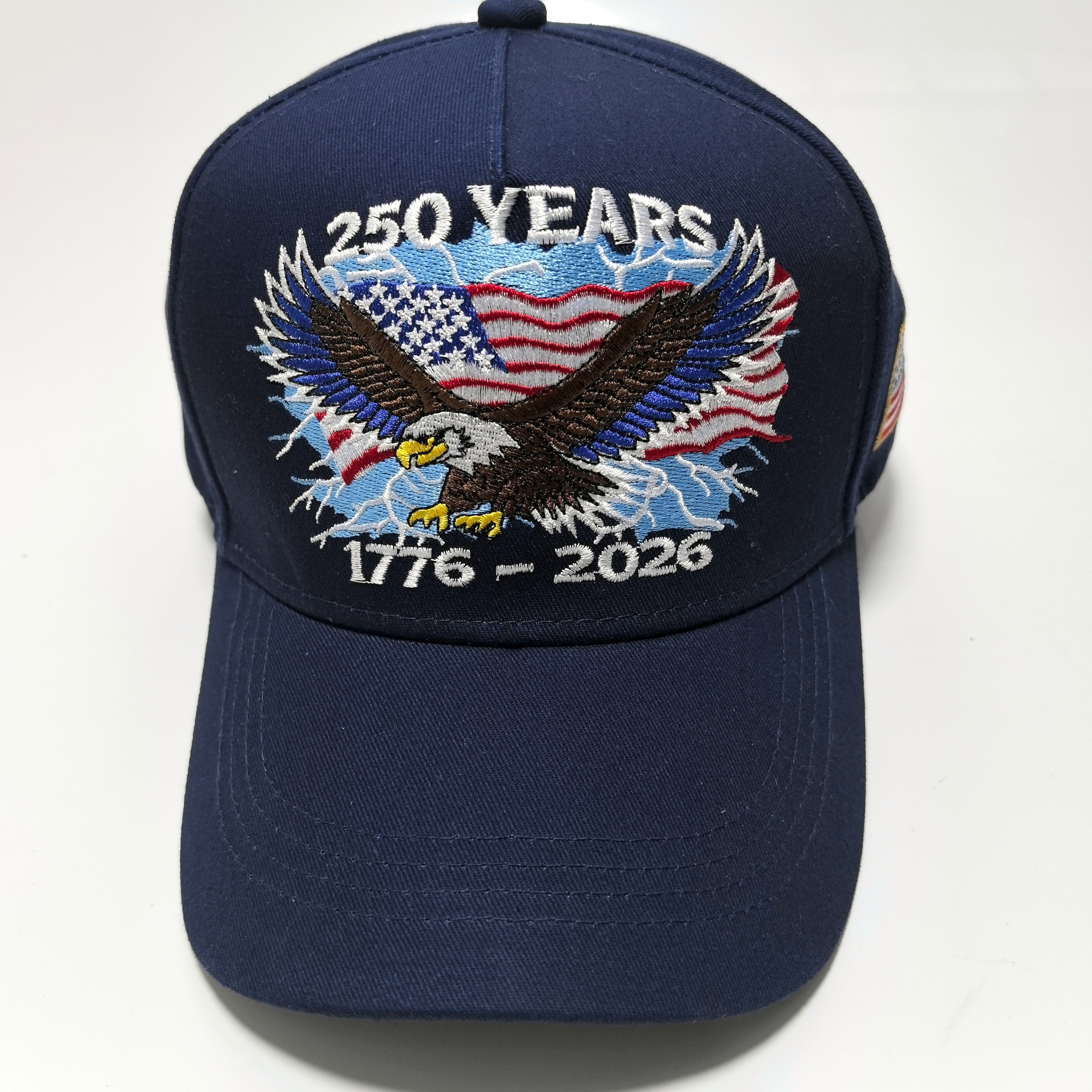 Patriotic Eagle Liberty Bell Baseball Cap Adjustable Snapback Hat for Men Women – view 4